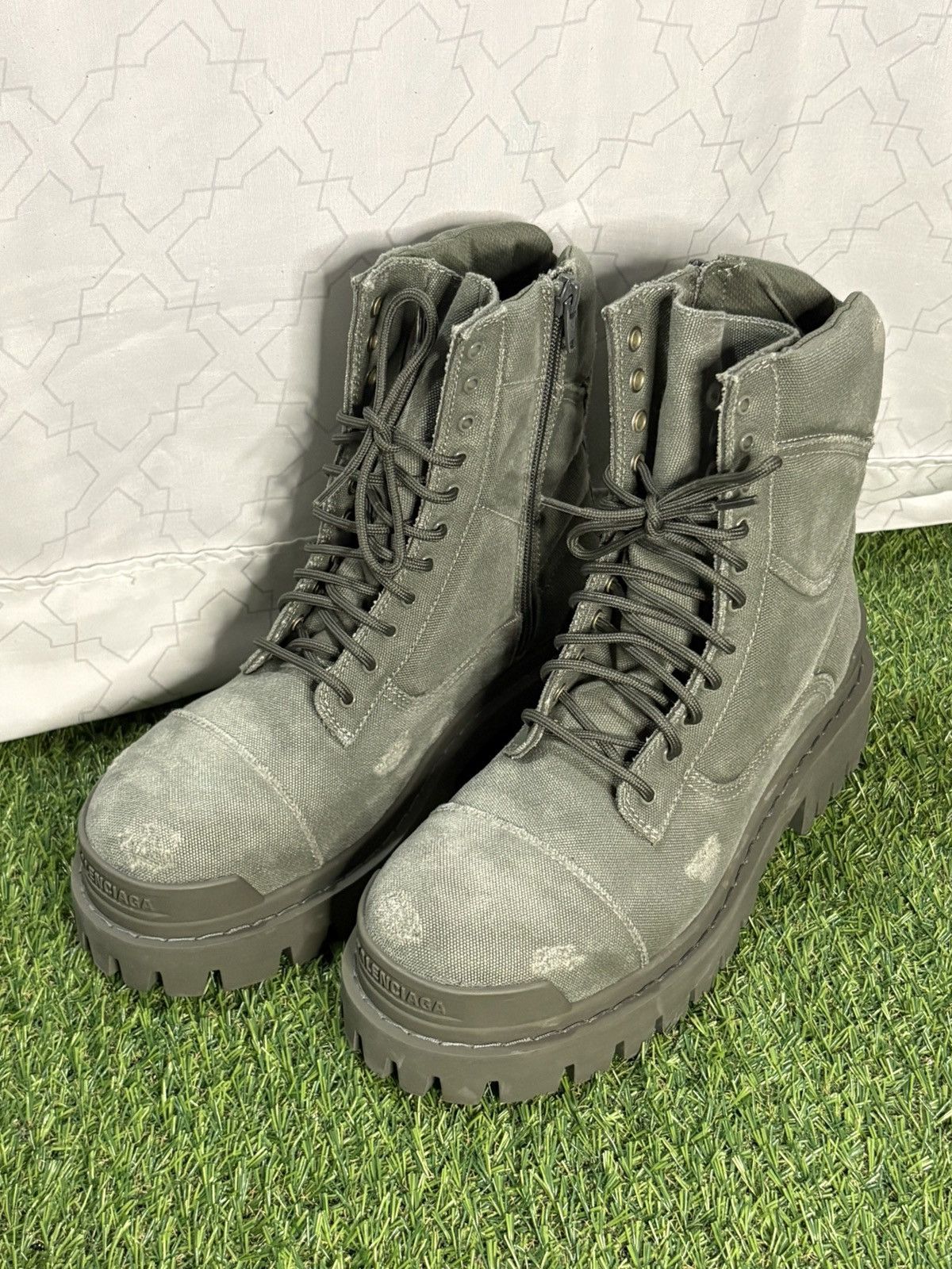 Green Strike Boots | Grailed