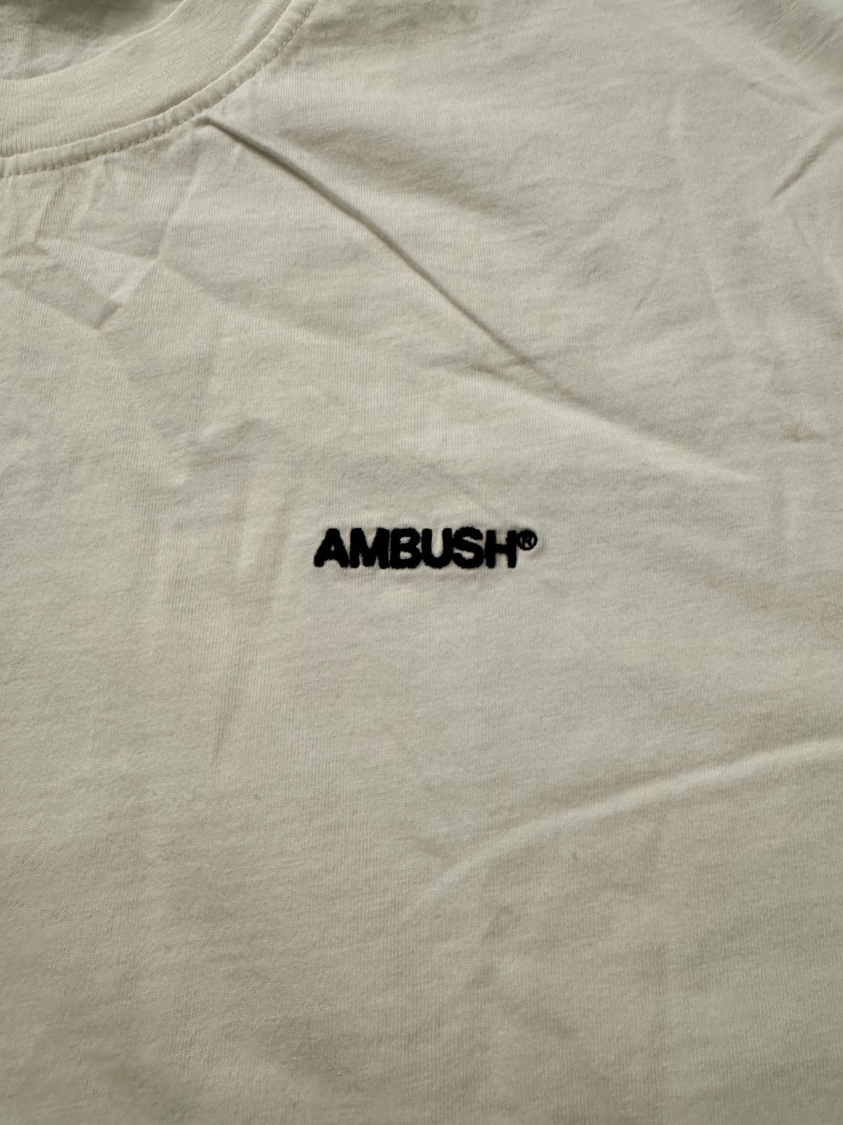 Ambush Design AMBUSH Design Embroided White T-Shirt BRAND NEW Size US S / EU 44-46 / 1 - 2 Thumbnail