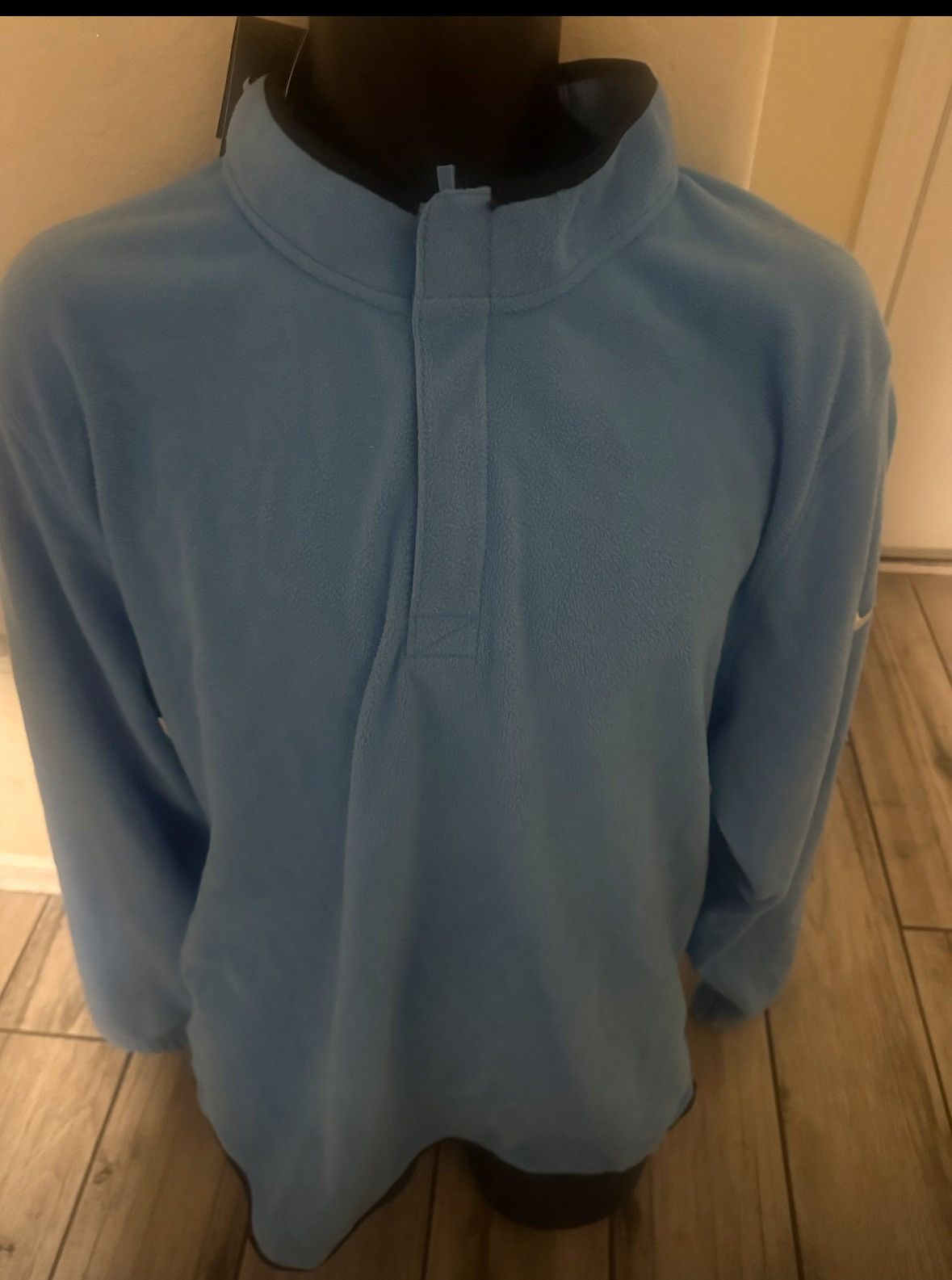Nike Men’s new with tags Nike Carolina blue quarter zip fleece Size US XL / EU 56 / 4 - 1 Thumbnail