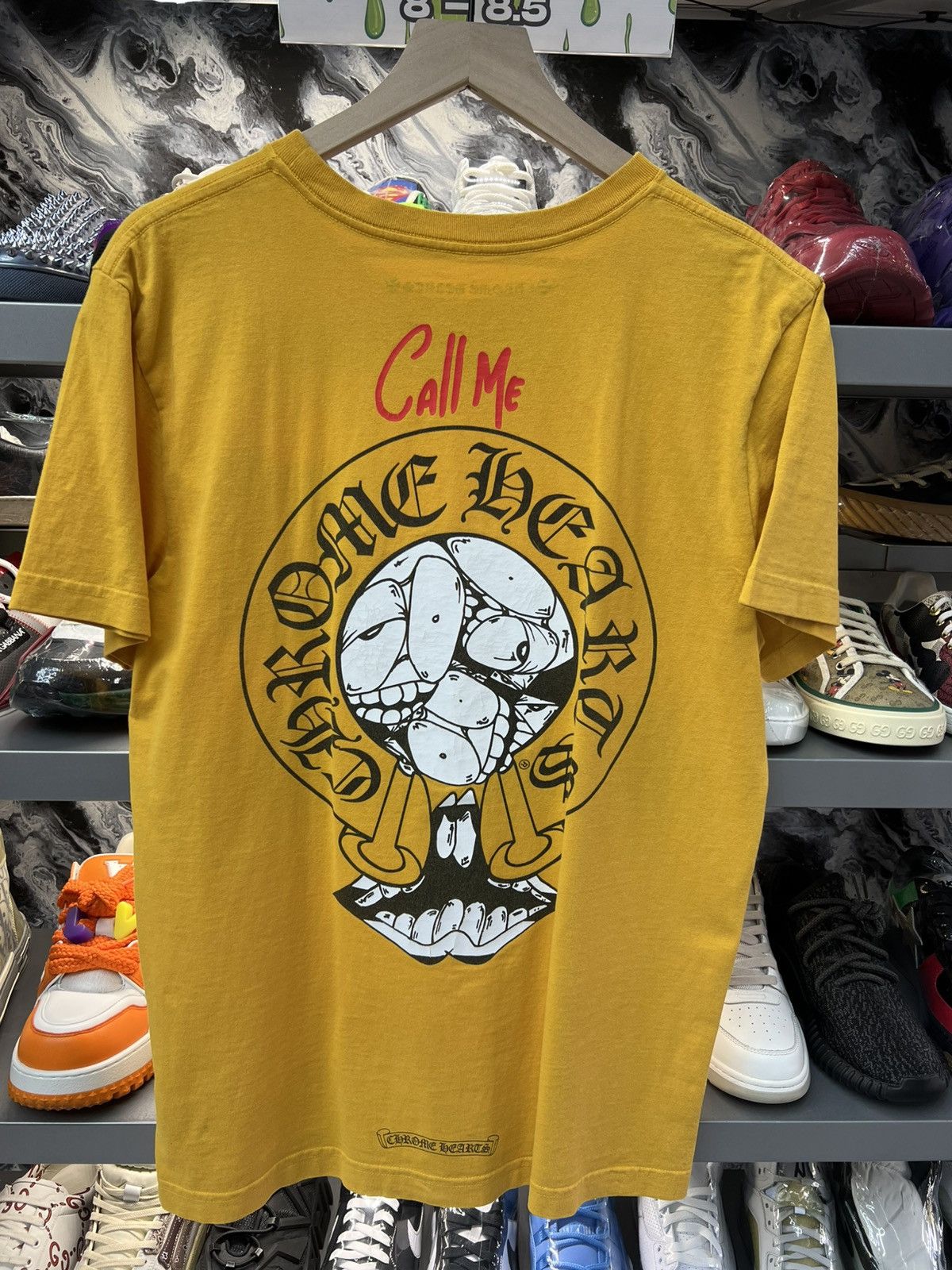Chrome Hearts Chrome Hearts Matty Boy “Call Me” T-Shirt Size US M / EU 48-50 / 2 - 2 Thumbnail