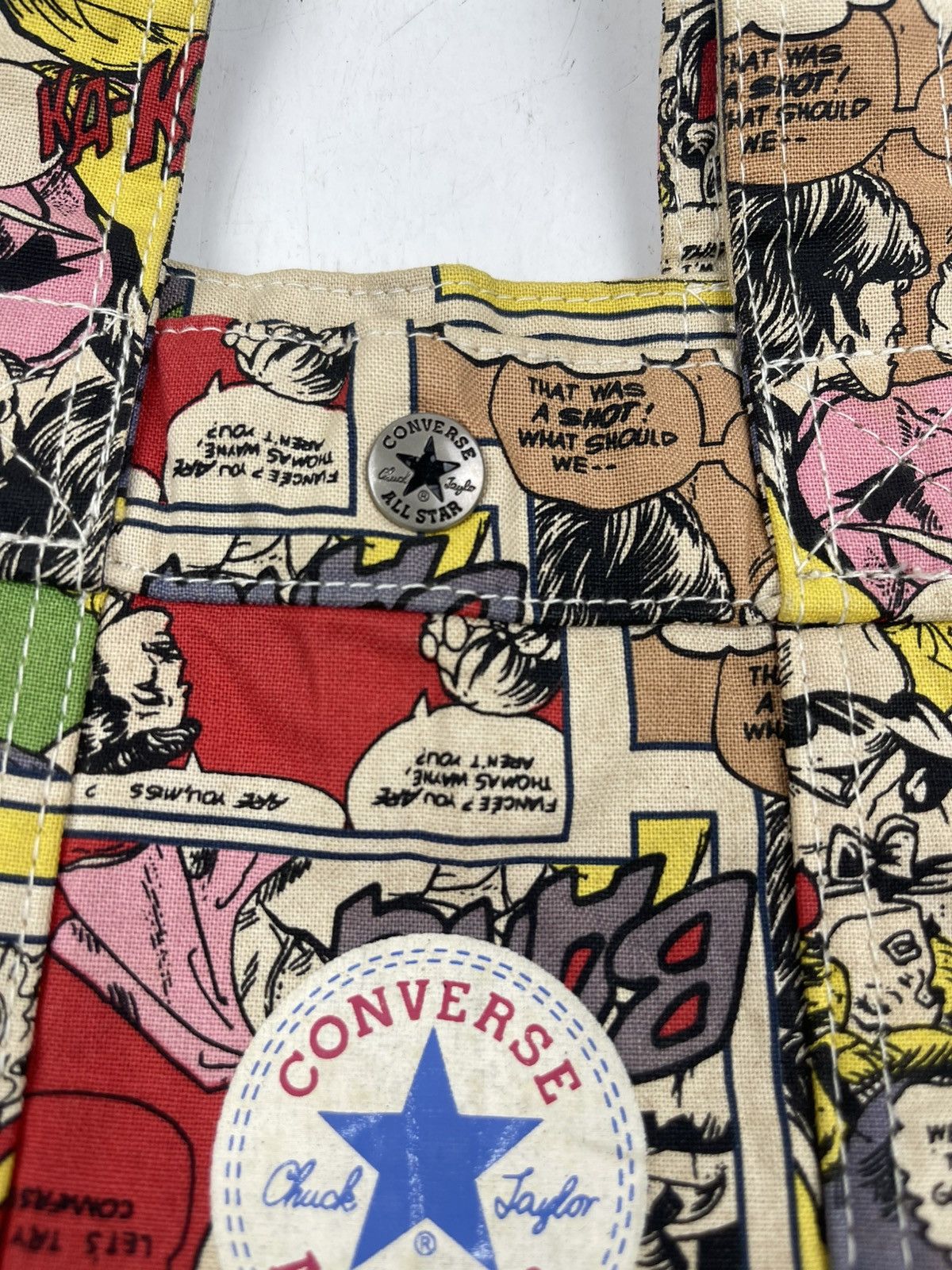 Converse rare design vintage converse tote bag tc43 Size ONE SIZE - 6 Thumbnail