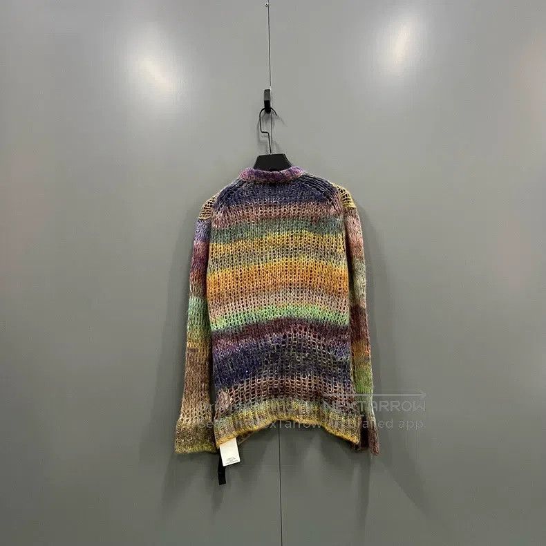 Acne Studios Acne Studios Tie-Dye Striped Round Neck Sweater Size XXS / US 00 / IT 34 - 2 Thumbnail