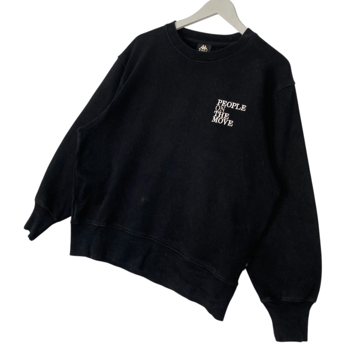 Other Vintage Kappa Crewneck Sweatshirt Embroidered Black Pullover Size US S / EU 44-46 / 1 - 3 Thumbnail
