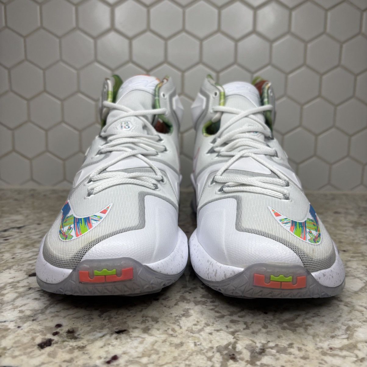 Nike Size 11.5 - Nike LeBron 13 Easter CLEAN W/Box Size US 11.5 / EU 44-45 - 4 Thumbnail