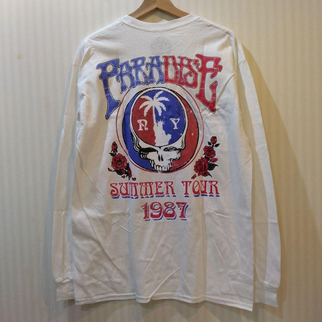 トップス Paradis3 Summer Tour Long Sleeve Paradise NYC Summer Tour Long Sleeve T-Shirt - White