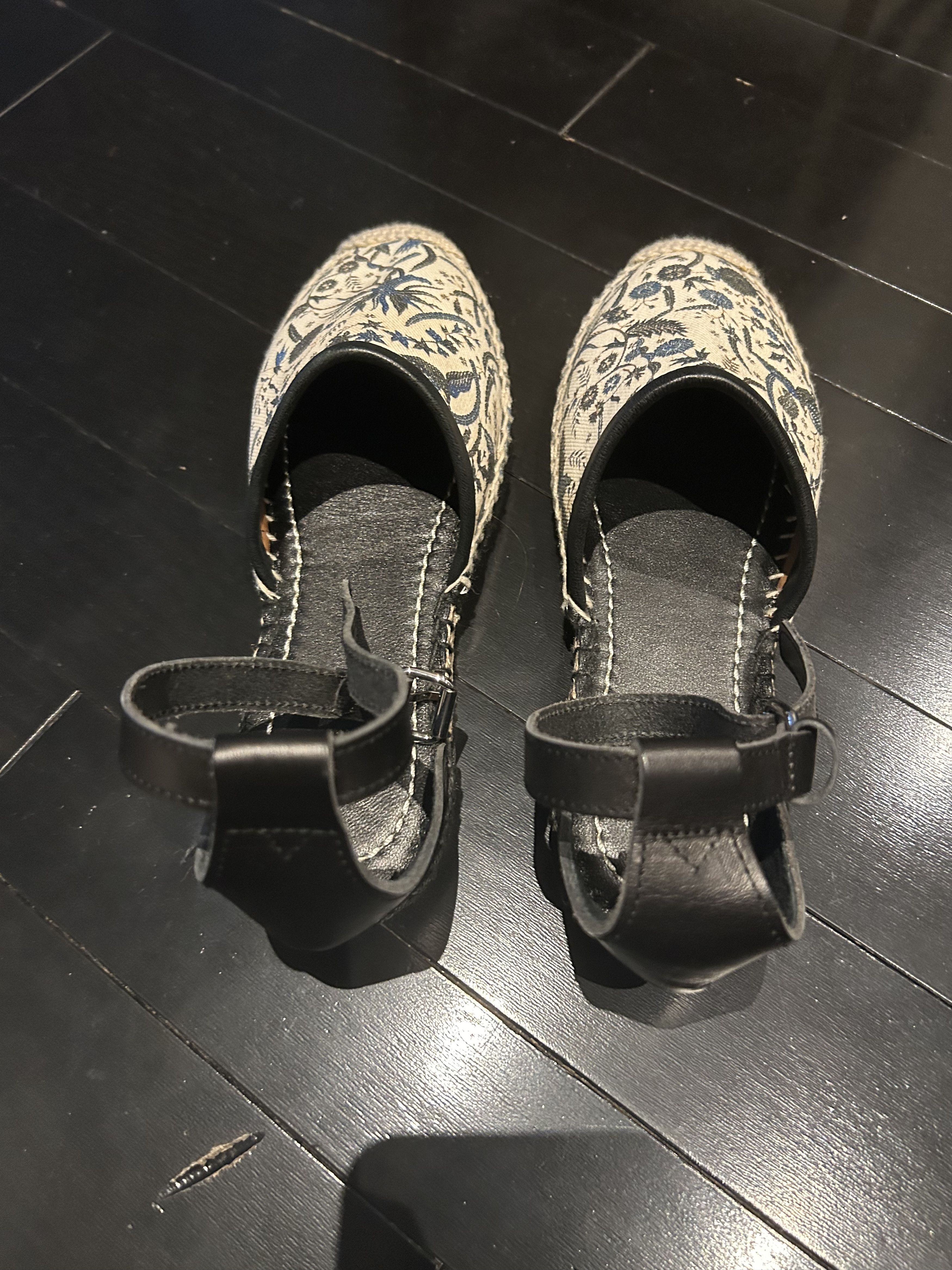 Isabel Marant Floral Print espadrille Size US 8 / IT 38 - 5 Thumbnail
