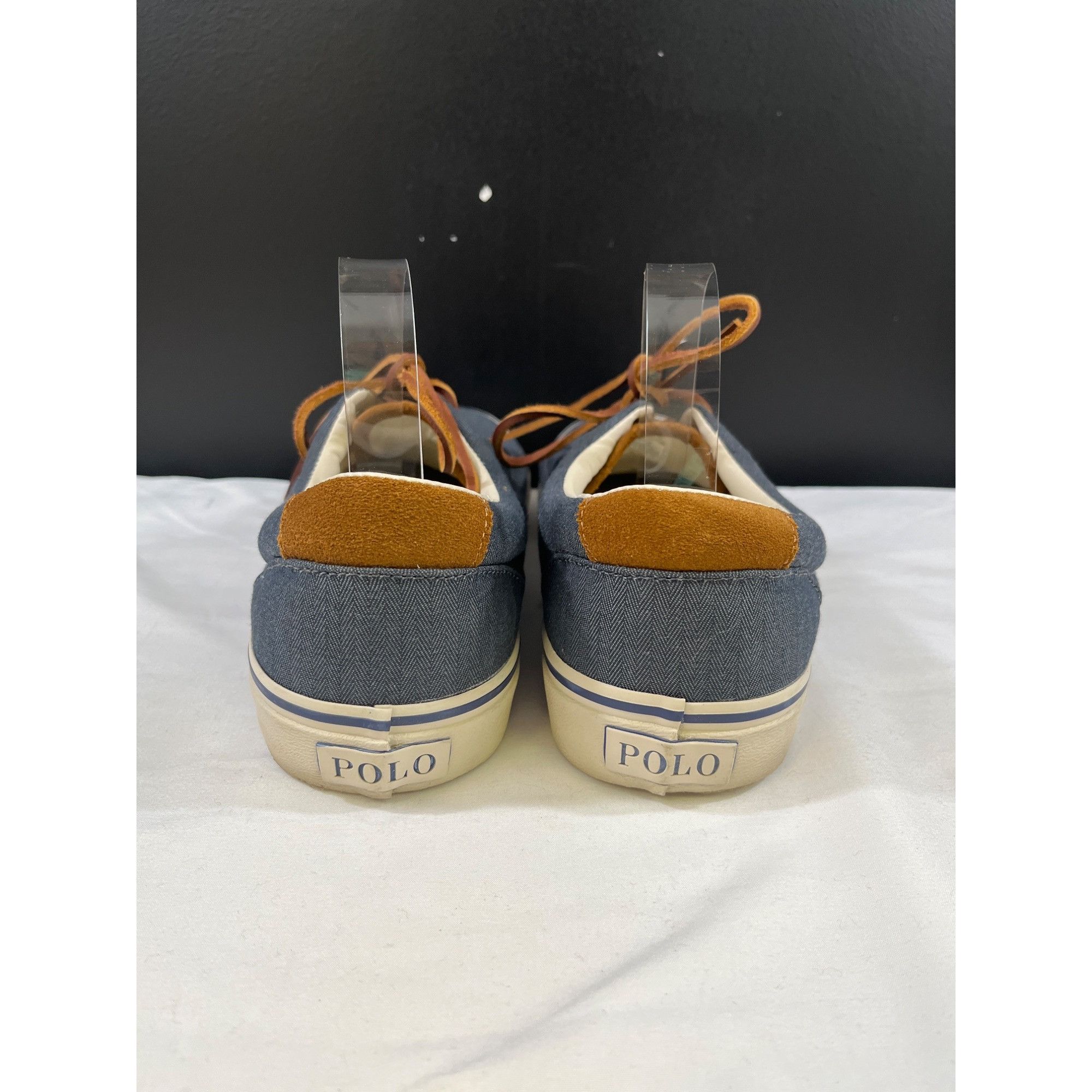 Polo Ralph Lauren Polo Ralph Lauren Keaton-Pony Men's Blue Boat Shoes/Sneakers Size US 13 / EU 46 - 4 Thumbnail