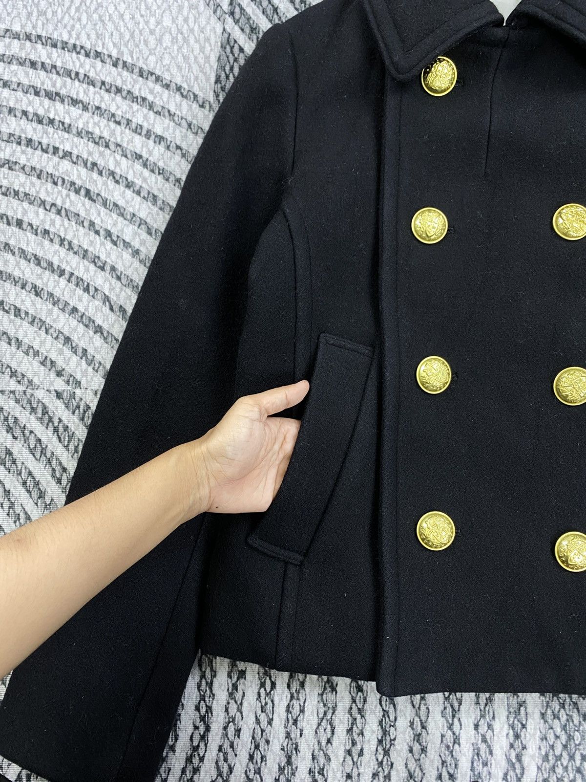 Issey Miyake Vintage Sunaokuwahara By Issey Miyake Wool Jacket Size US S / EU 44-46 / 1 - 8 Thumbnail