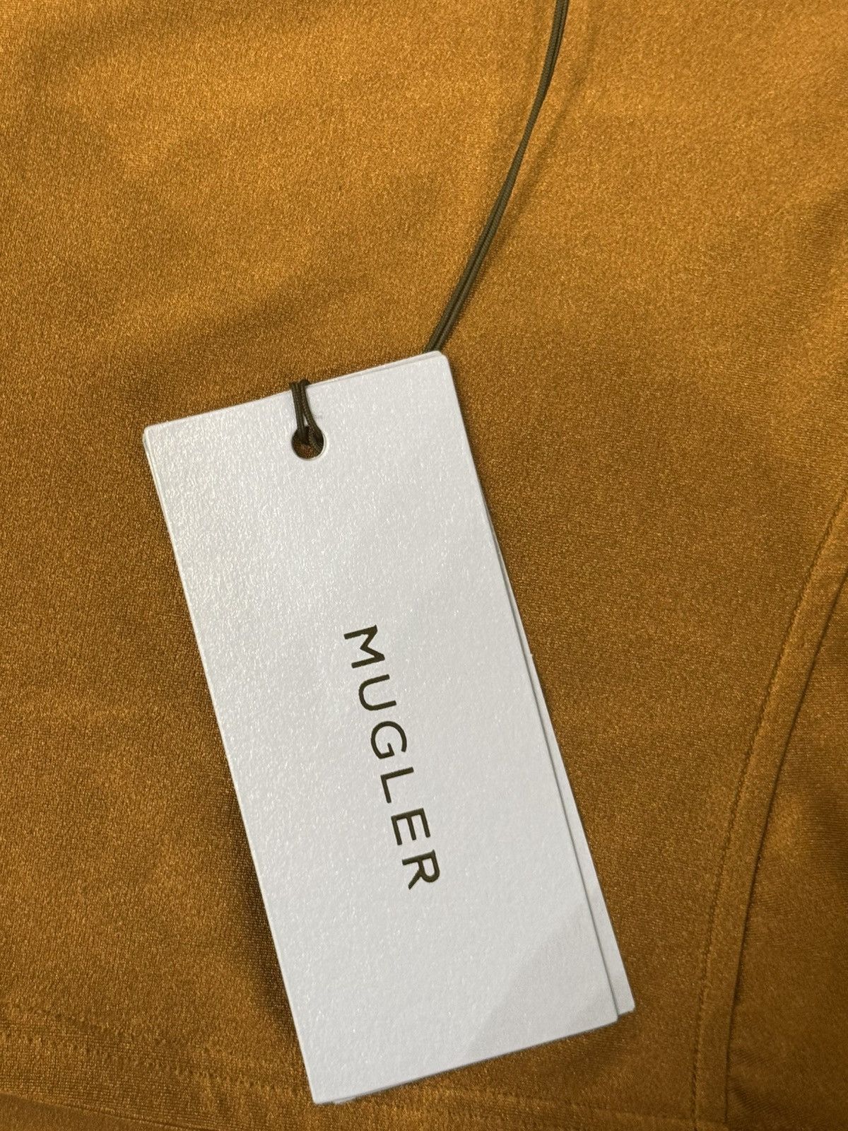 Mugler Mugler Brown Corseted Tank Top Size S / US 4 / IT 40 - 7 Thumbnail