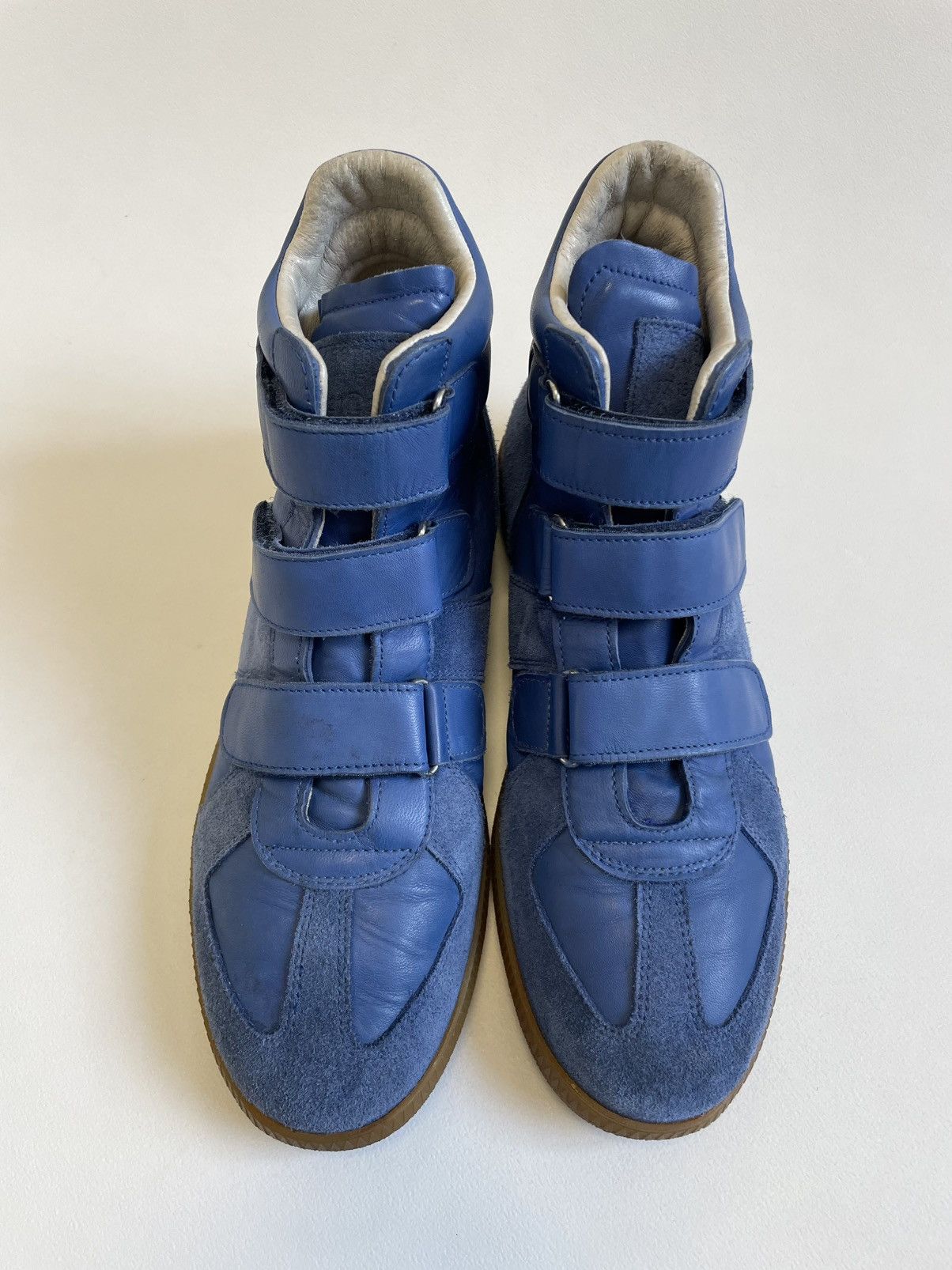 Maison Margiela Royal Blue Velcro GAT Sneakers Size US 8 / EU 41 - 14 Thumbnail