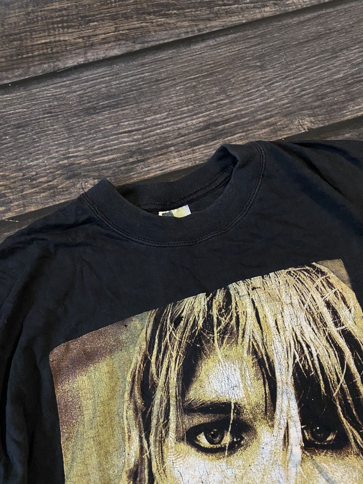 Band Tees 90’s Nirvana Kurt Cobain 1967-1994 Vintage Shirt Size US L / EU 52-54 / 3 - 3 Thumbnail