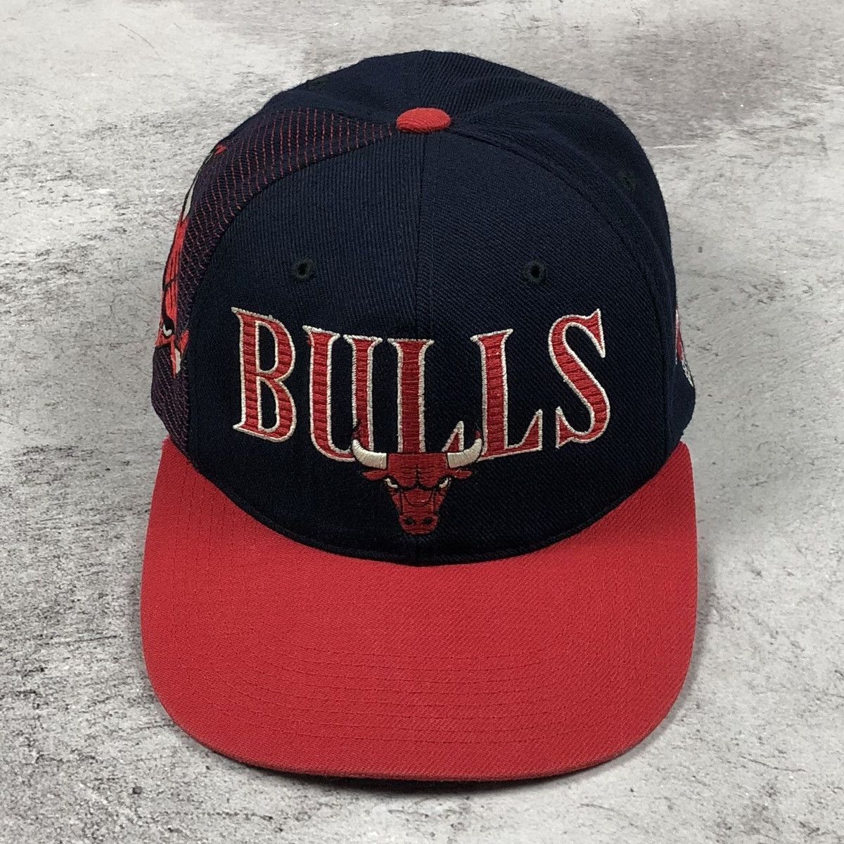 NBA Rare Vintage 90s Chicago Bulls NBA Wool Acrylic Cap Size ONE SIZE - 8 Thumbnail