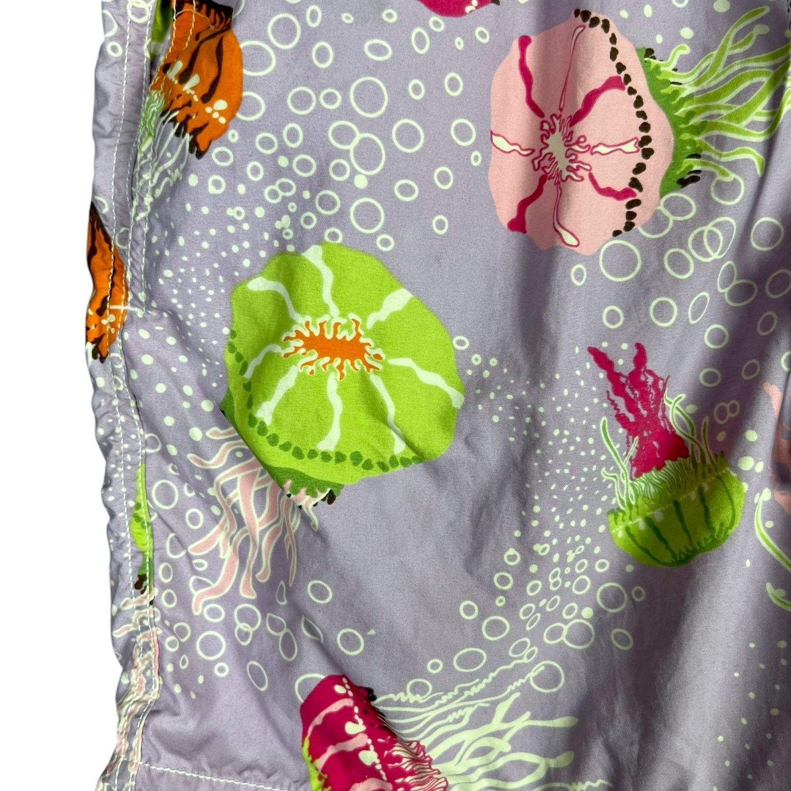 Vilebrequin Jellyfish Light Purple Swim Trunks XL $350Retail