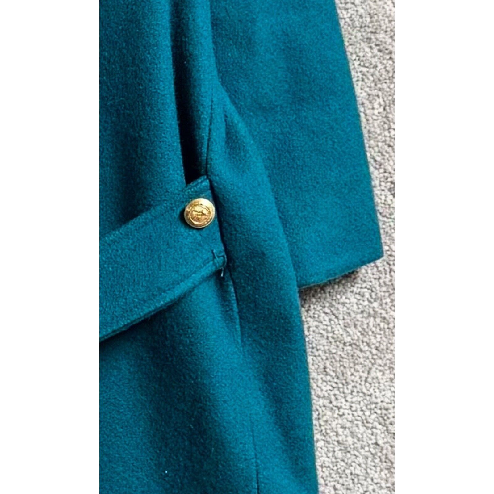 Other Maggie Lawrence Overcoat Women L 80s Vintage Double Breasted Size L / US 10 / IT 46 - 11 Thumbnail