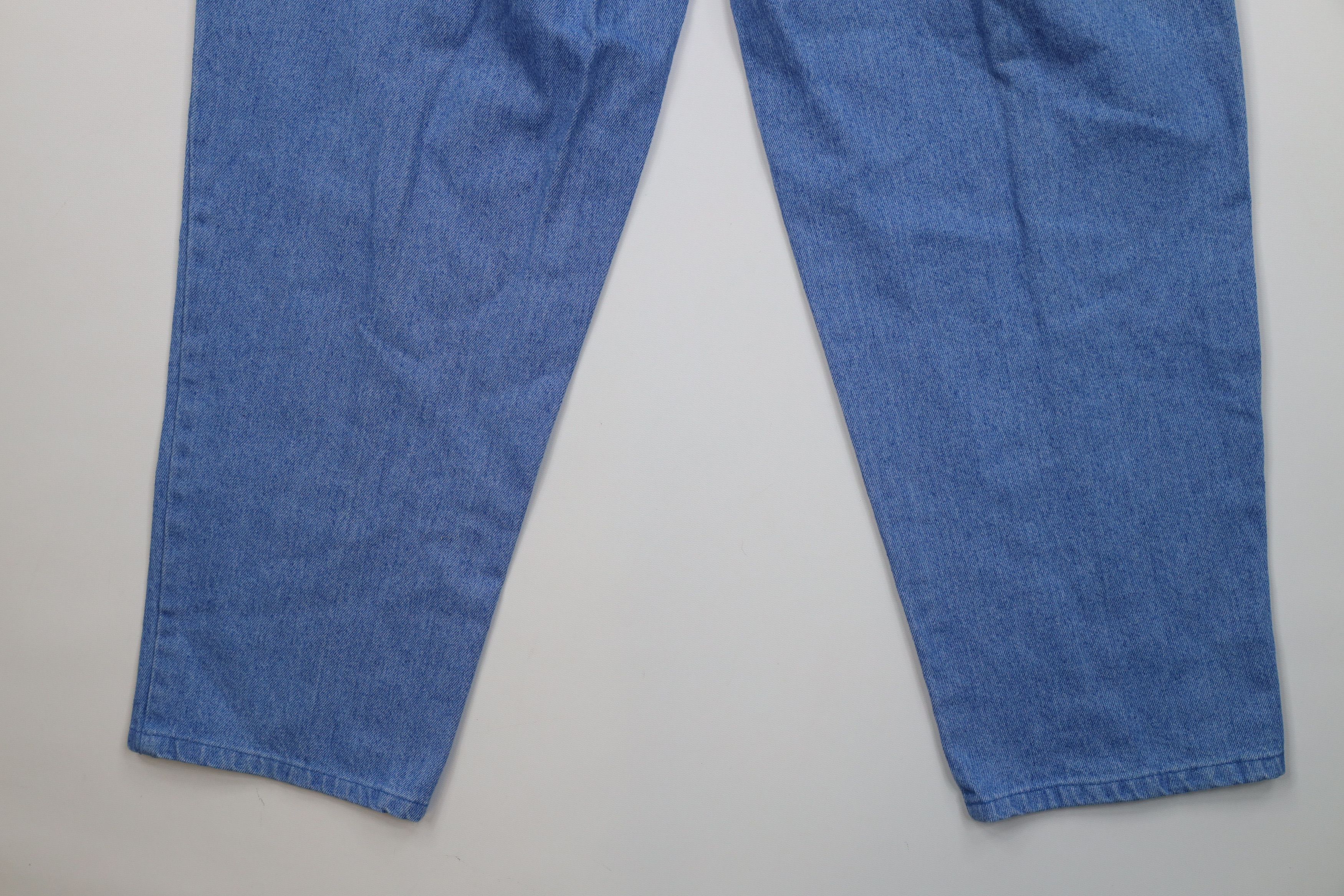 Vintage Vintage 90s Streetwear Relaxed Utility Denim Jeans Blue USA Size 40" / US 18 - 11 Thumbnail
