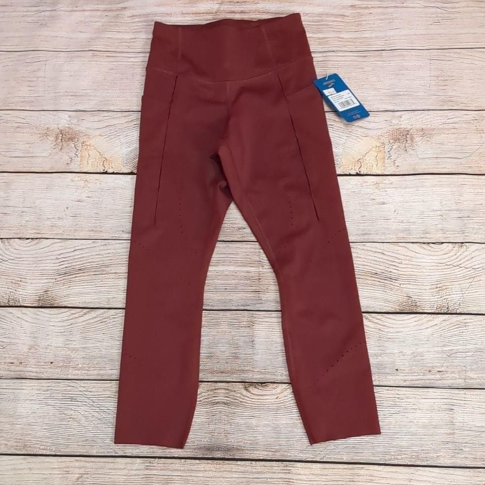 Brooks Brooks run raisin 3/4 right leggings size XS Size 25" / US 0 / IT 36 - 1 Thumbnail