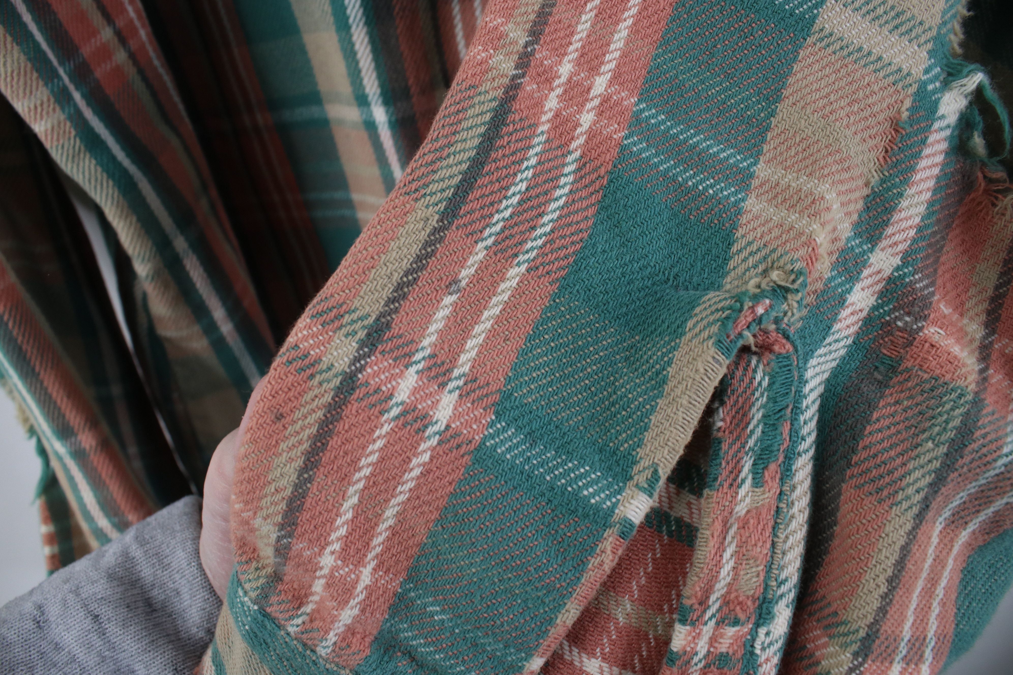 Vintage AS IS Vintage 70s Big Mac Collared Button Shirt Plaid USA Size US XL / EU 56 / 4 - 9 Thumbnail