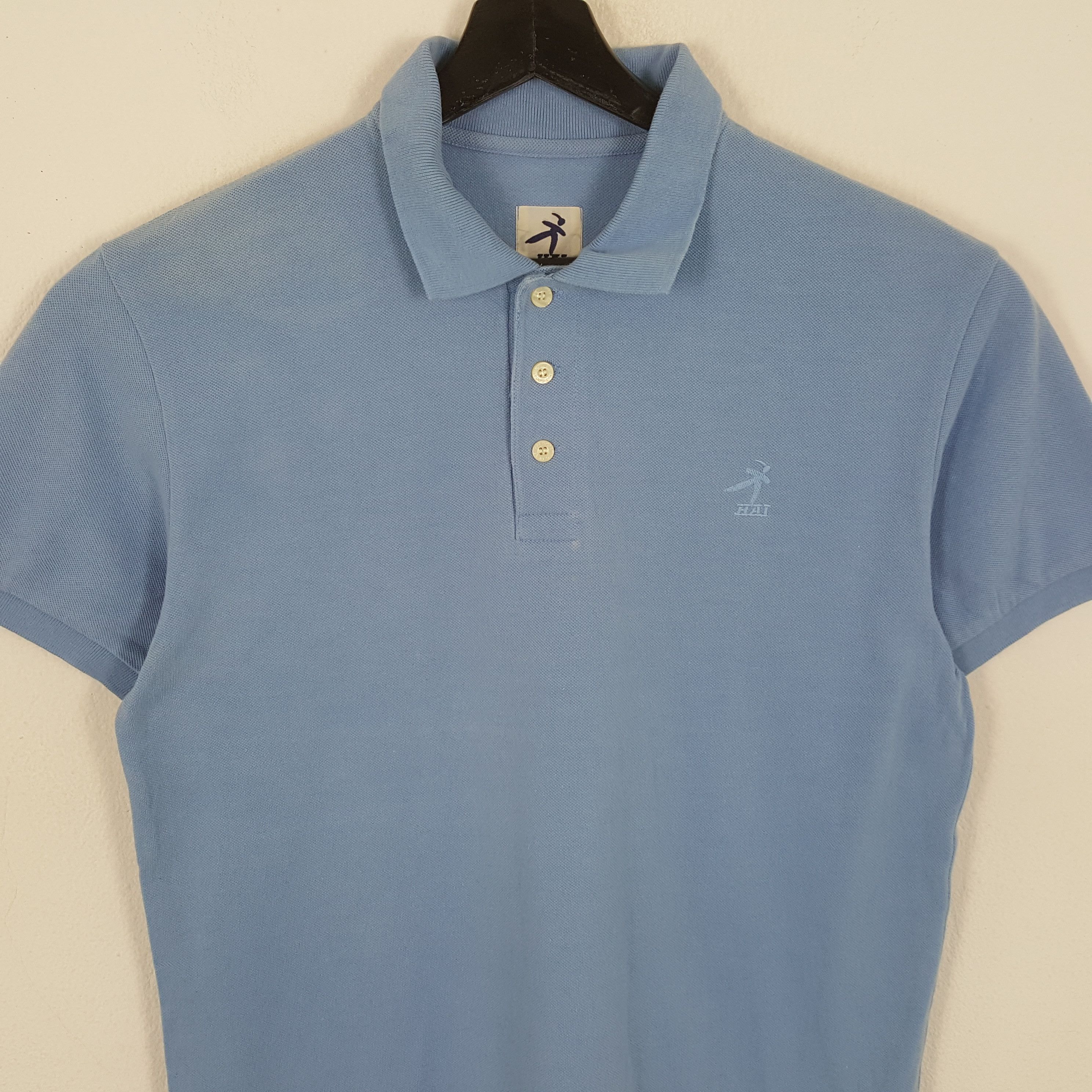 Hai Sporting Gear × Issey Miyake × Vintage HAI SPORTING GEAR Designer Brand ISSEY MIYAKE Polos Size US M / EU 48-50 / 2 - 2 Thumbnail