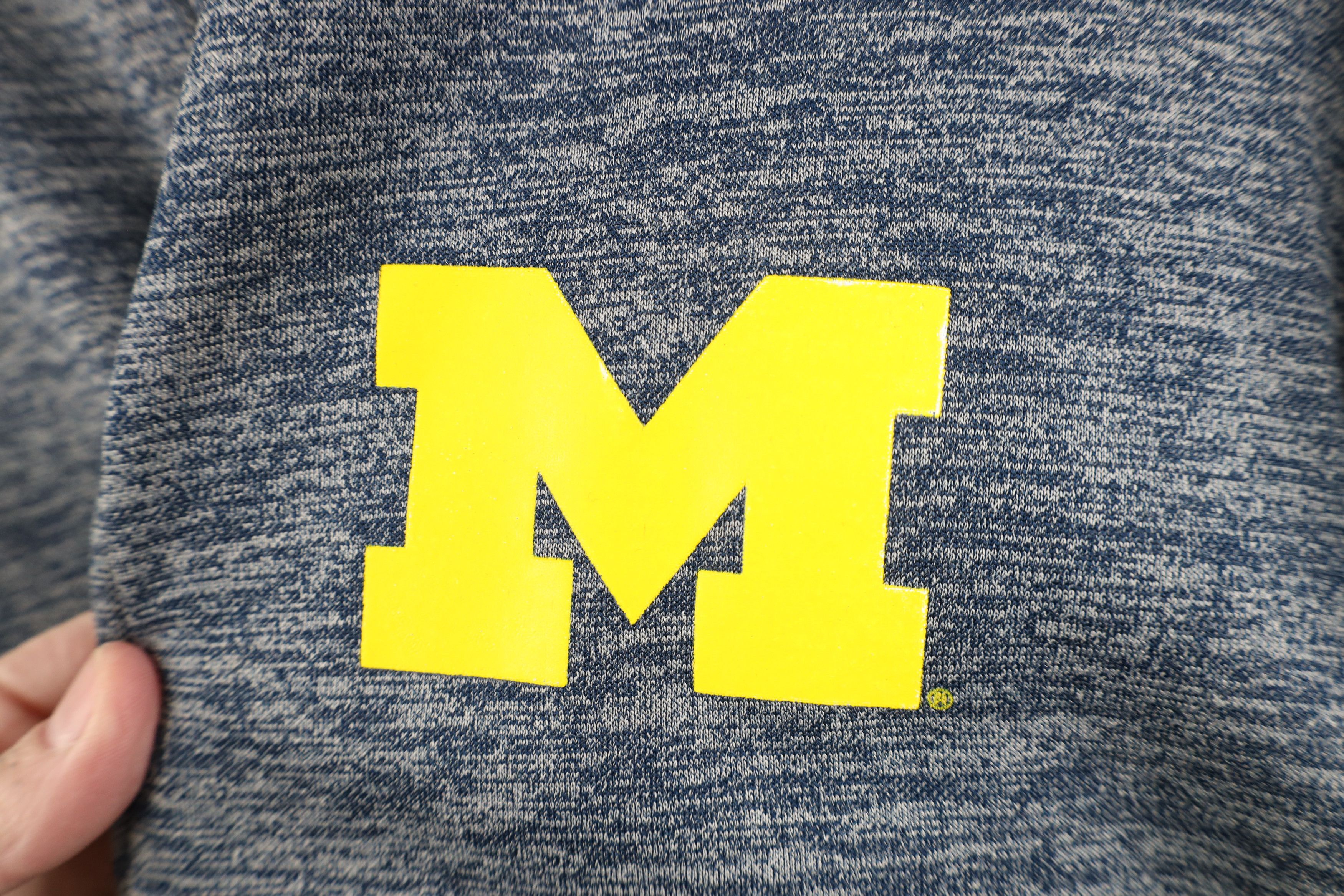 Adidas Adidas University of Michigan Football Half Zip Sweater Size US L / EU 52-54 / 3 - 5 Thumbnail