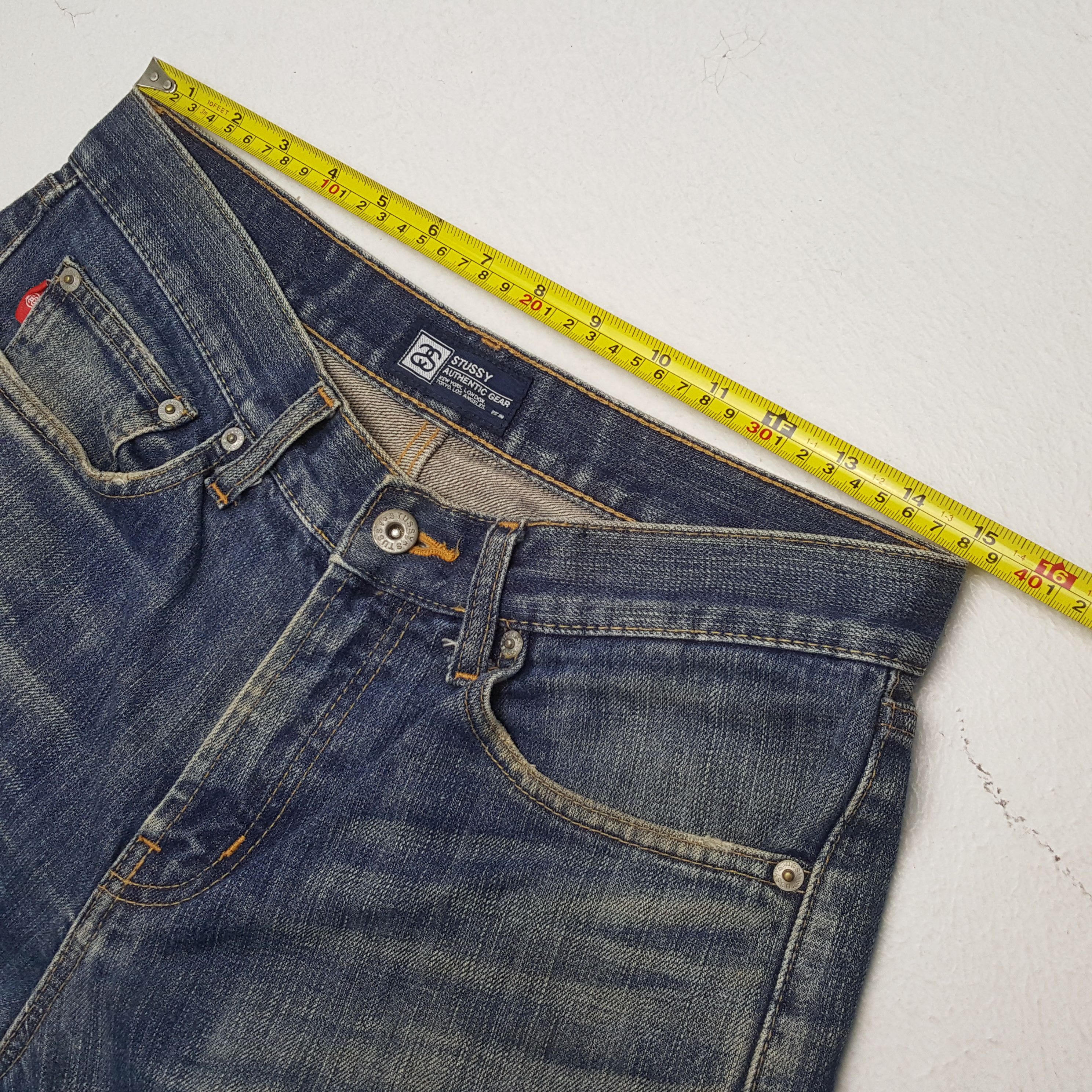 Stussy STUSSY Jeans Streetwear Skateboard Custom Art Fashion Style Size US 30 / EU 46 - 7 Thumbnail