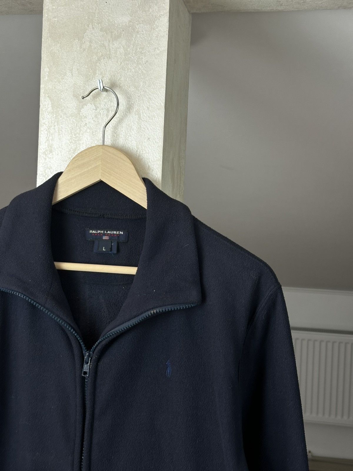 Polo Ralph Lauren Vintage Polo Ralph Lauren Y2K Zip Fleece Size L / US 10 / IT 46 - 3 Thumbnail