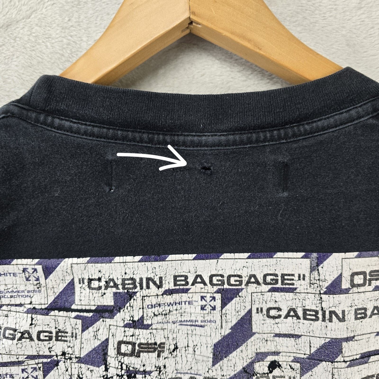 Off-White Off White Airport Tape Shirt L Operating SRL Virgil Abloh Size US L / EU 52-54 / 3 - 11 Thumbnail