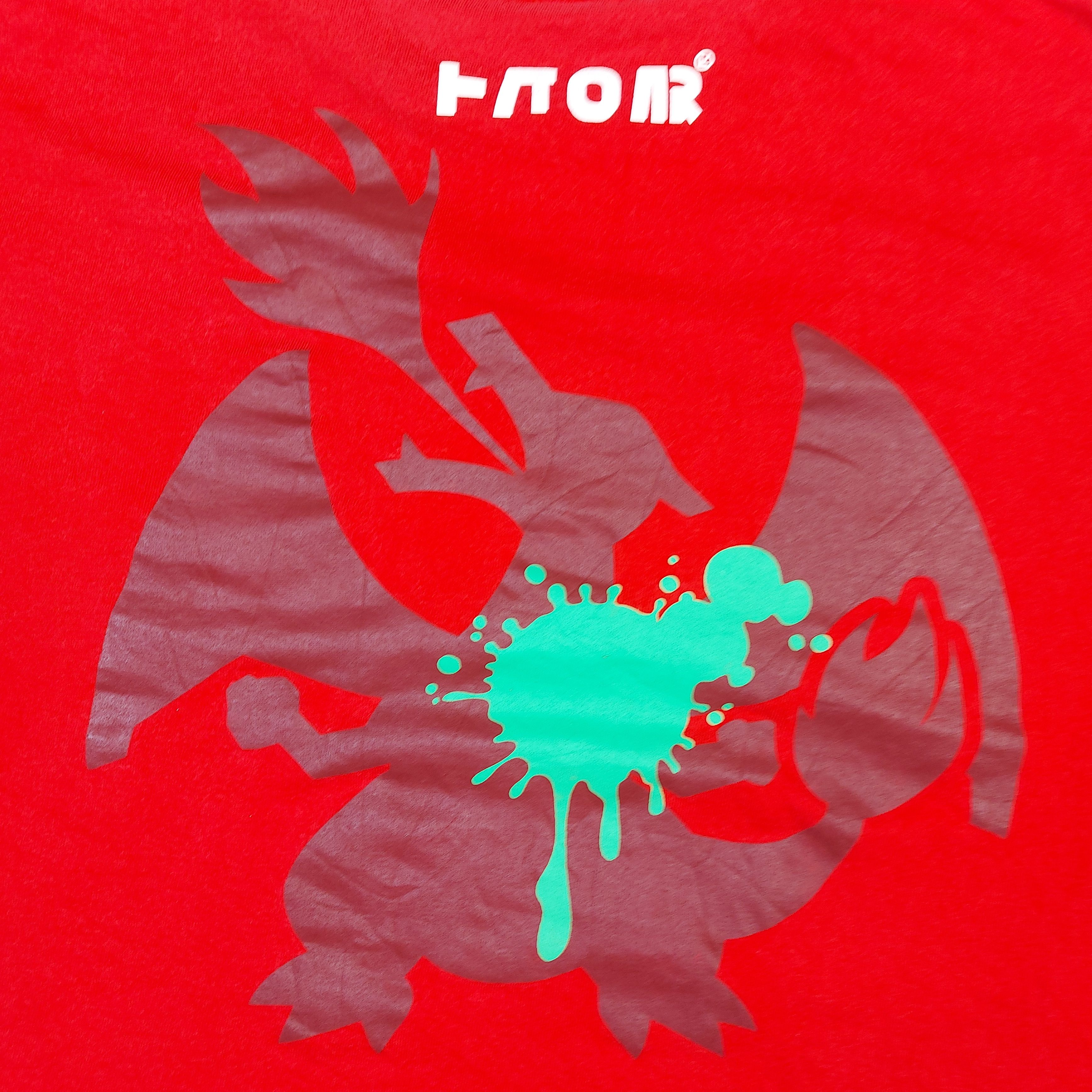 Pokemon 2015 Nintendo Splatoon X Pokemon Charizard Double-Sided TEE Size US L / EU 52-54 / 3 - 5 Thumbnail
