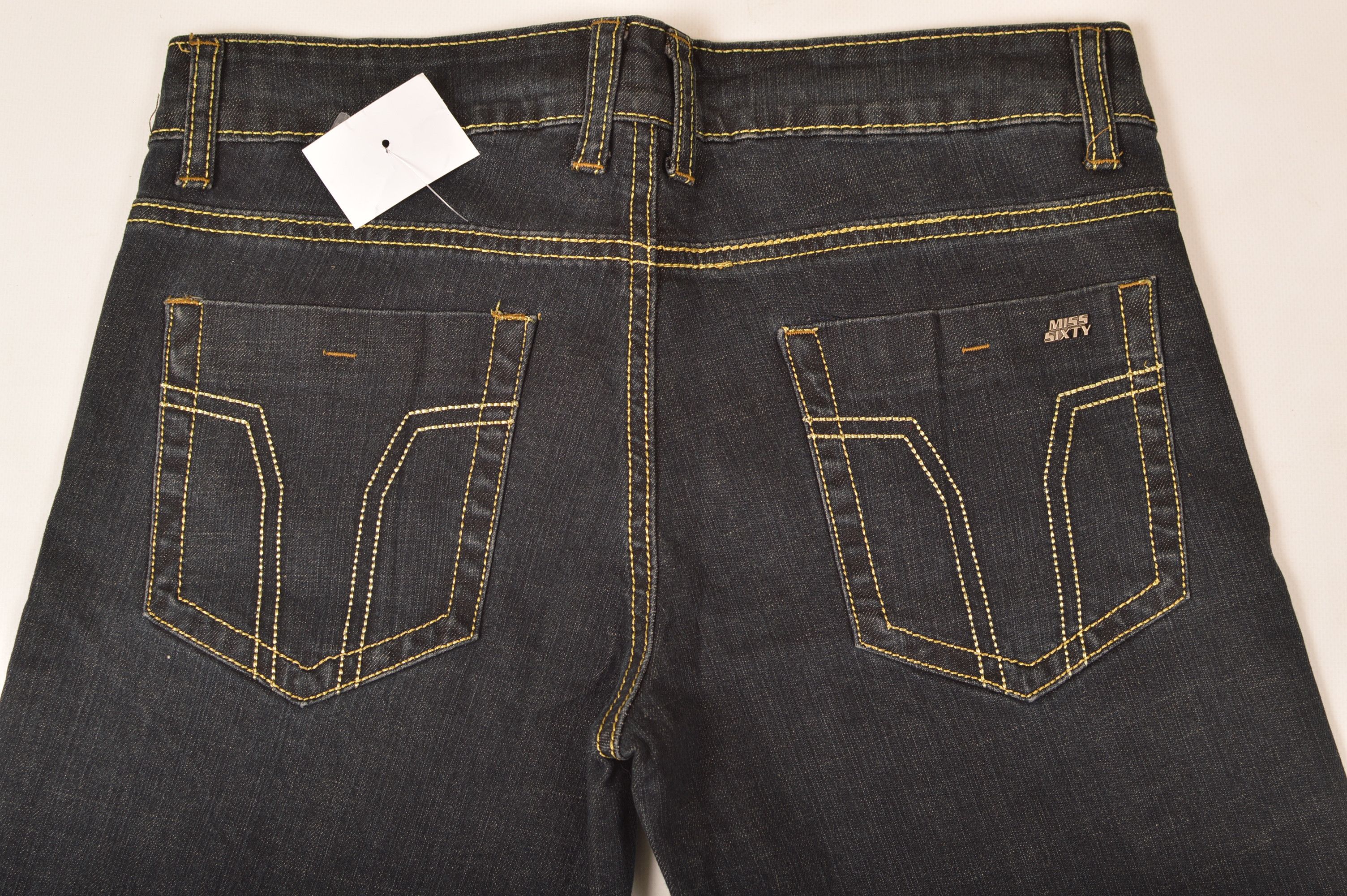 Miss Sixty × Vintage Miss Sixty 60 Vintage Y2K Flare Denim Jeans Size 29" - 7 Thumbnail