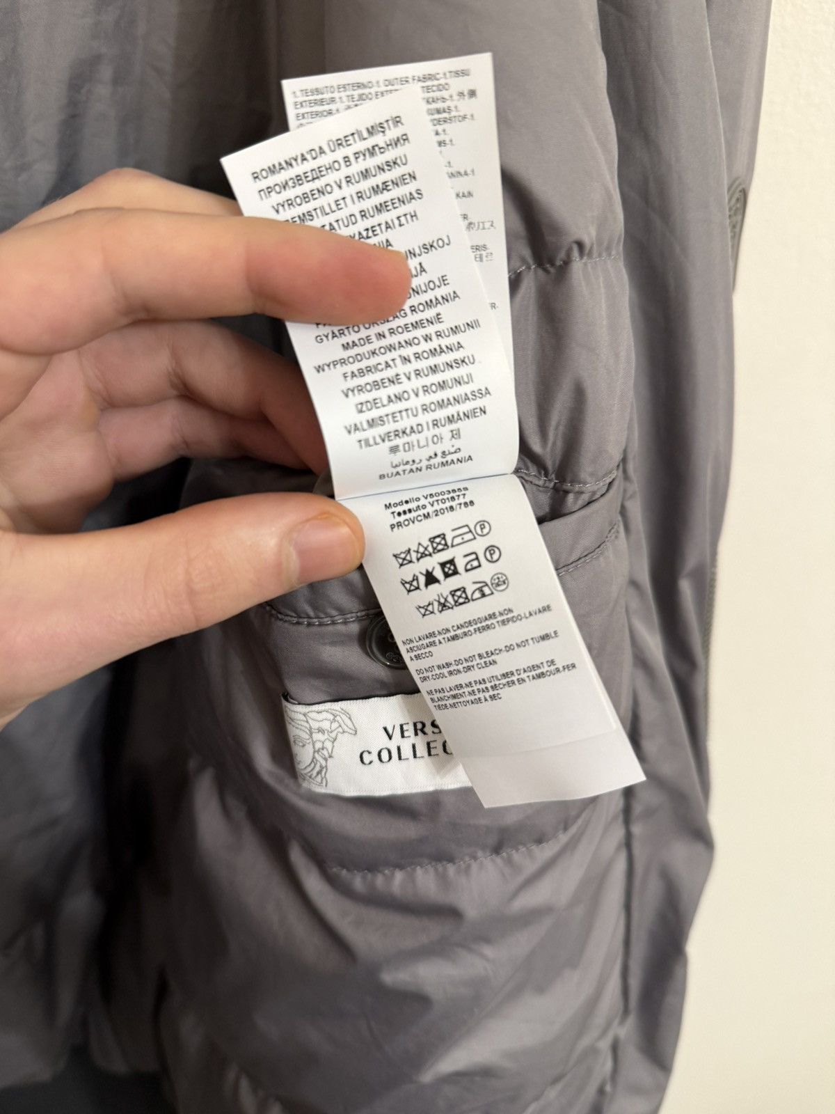 Versace Versace Collection goose dawn bomber Size US M / EU 48-50 / 2 - 9 Thumbnail