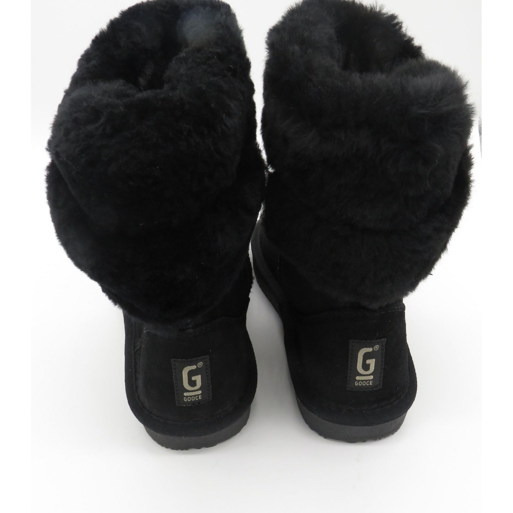 Other Gooce Women's Black Faux Fur Lined Winter Boots Size 5 NEW Size US 5 / IT 35 - 4 Thumbnail