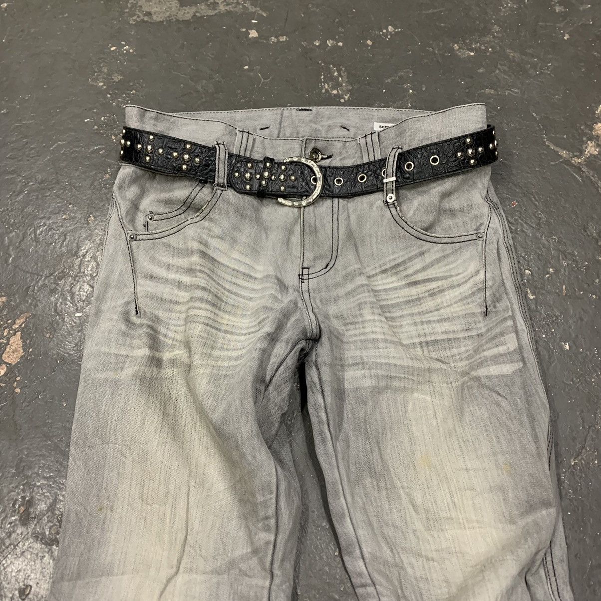 semanticdesign Archive semanticdesign clawed marks bootcut flare pants Size US 34 / EU 50 - 6 Thumbnail