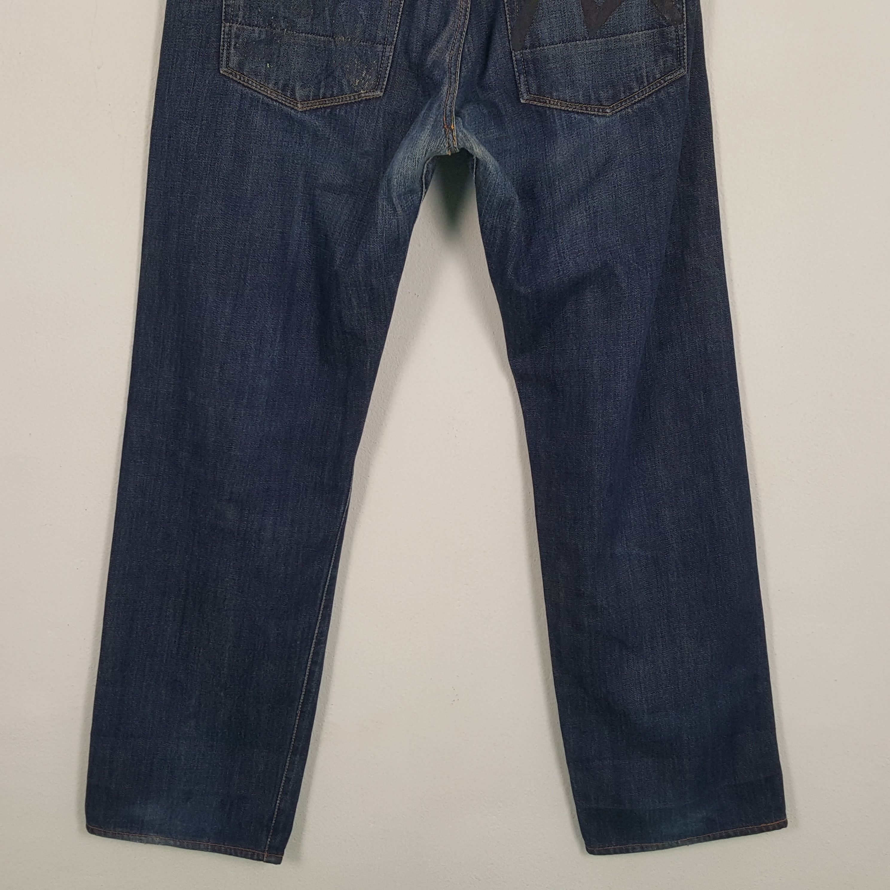 Evisu × Japanese Brand × Vintage Vintage EVISU Japanese Brand Daicock Custom Style Jeans Size US 36 / EU 52 - 6 Thumbnail