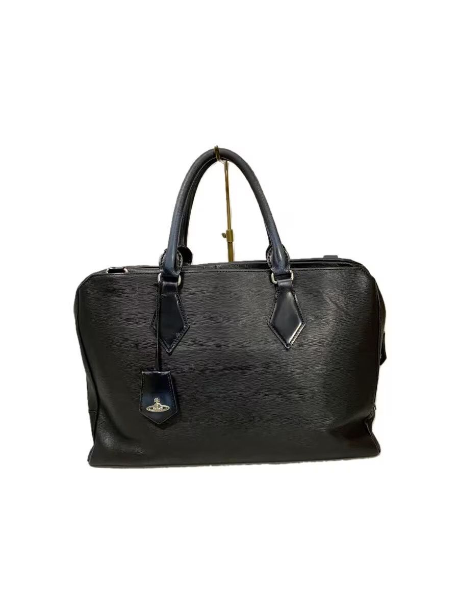Vivienne Westwood Orb Leather Boston Carry Bag Size ONE SIZE - 1 Thumbnail