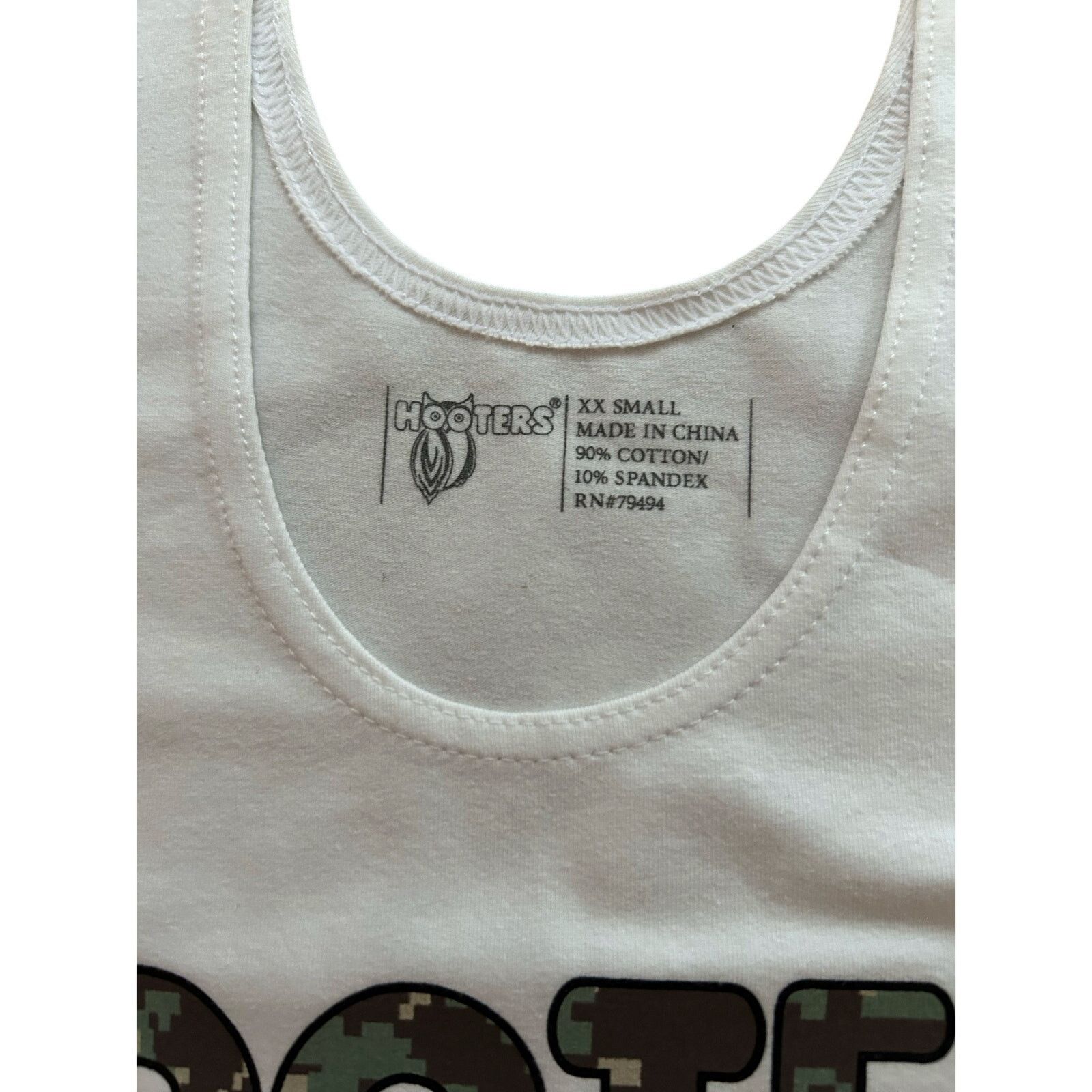 Other New Women’s Hooters Camo Uniform Tank Merritt Island Fl Xxs Size XXS / US 00 / IT 34 - 5 Thumbnail