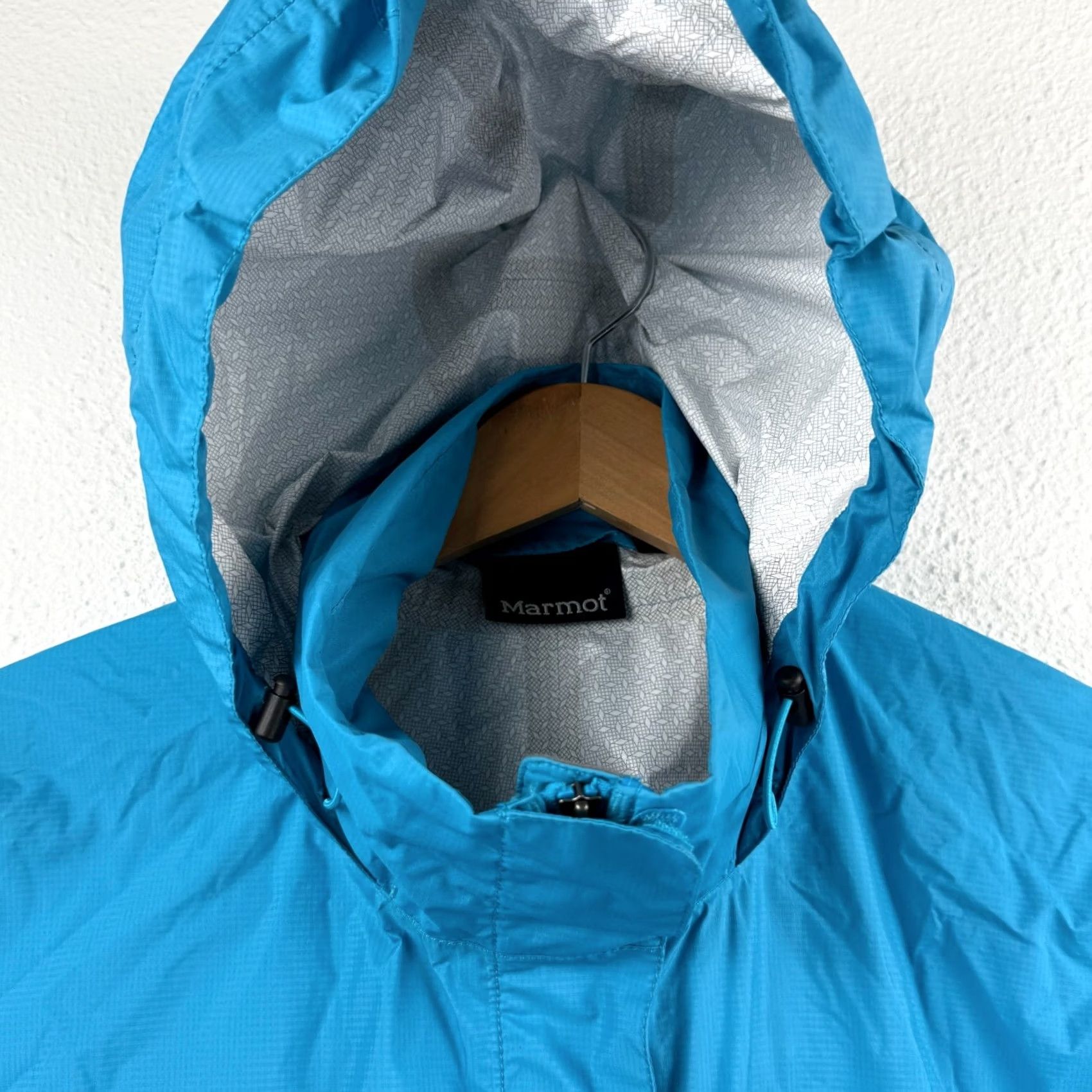 Marmot VINTAGE Marmot Jacket Womens Large Long Sleeve Outdoors Full Zip Pockets Hooded Shell Size L / US 10 / IT 46 - 5 Thumbnail
