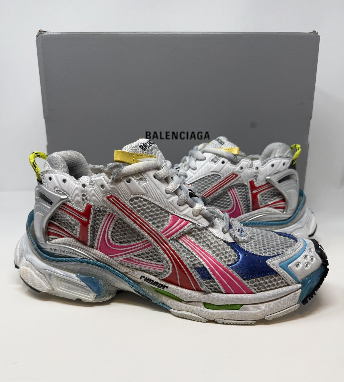 Balenciaga Runner Sneaker Multicolor New Season