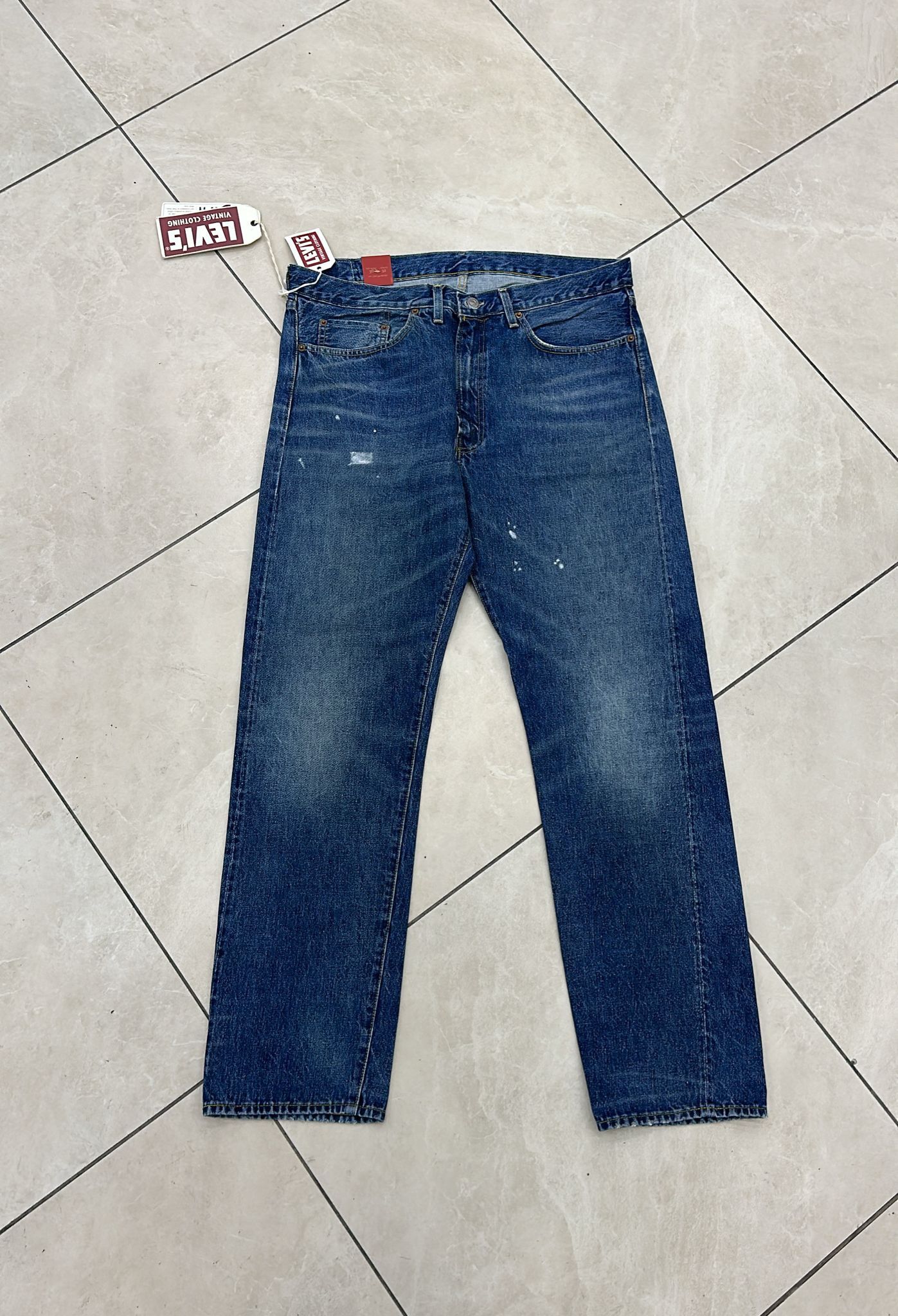 Levi's Vintage Clothing LVC Levi's Vintage Clothing 1954 501Z XX BigE Selvedge Jeans Size US 36 / EU 52 - 2 Thumbnail