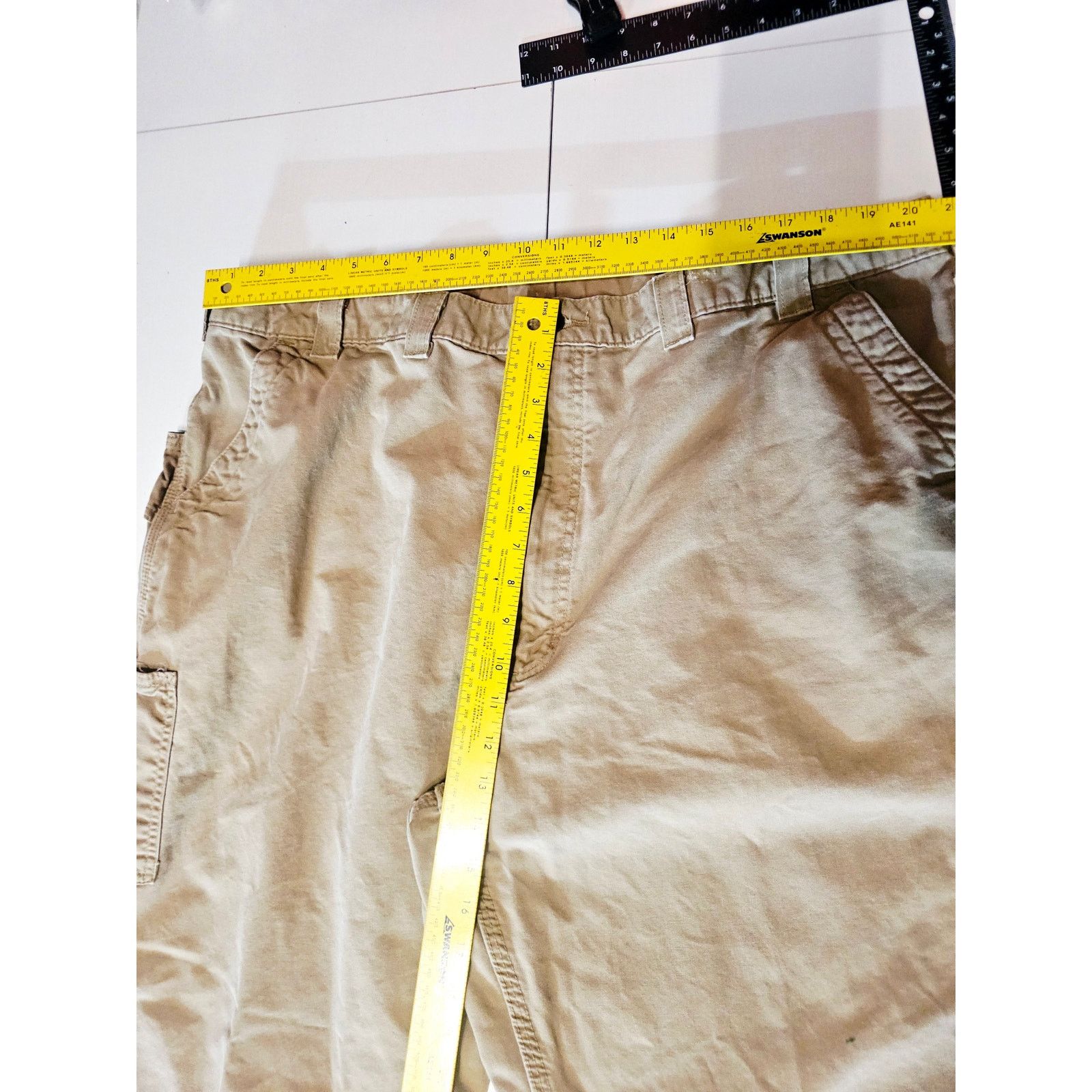 Carhartt Carhartt Loose Fit Utility WorK Pant Khaki Tan 46x32 3767 Size US 44 / EU 60 - 6 Thumbnail