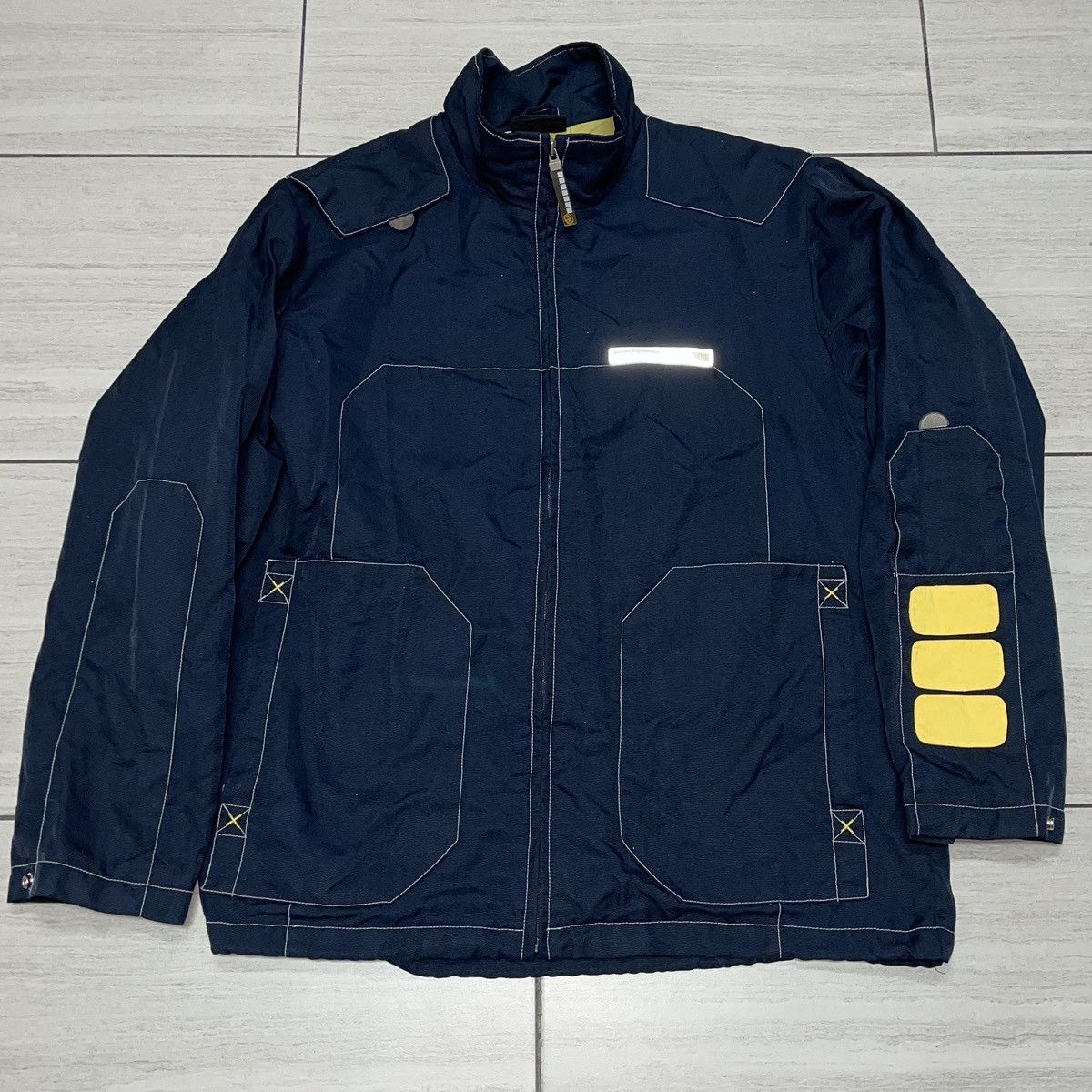 Vintage Caffeine Y2K Cyber Punk Jacket Size US L / EU 52-54 / 3 - 1 Thumbnail
