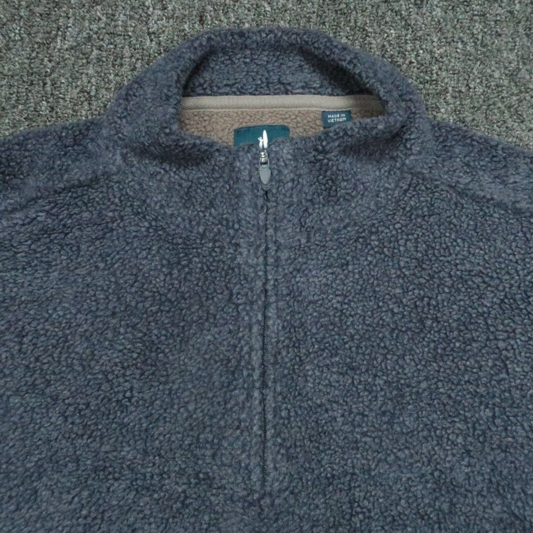 johnnie-O Johnnie O Sweater Men M Navy Blue 1/4 Zip Pullover Size US M / EU 48-50 / 2 - 2 Thumbnail