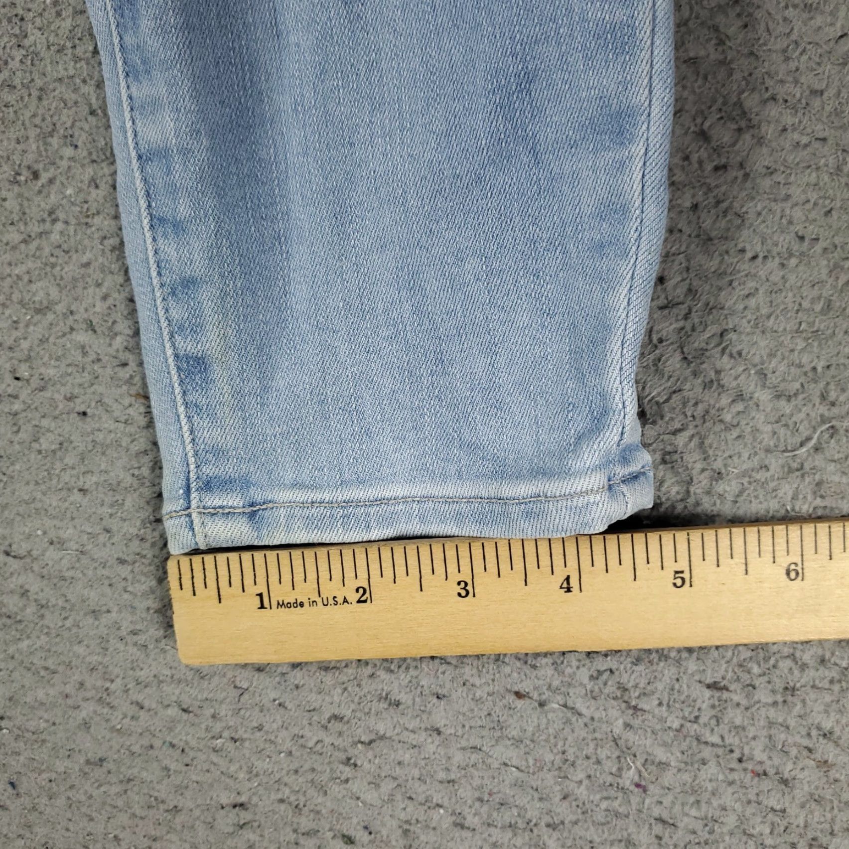 Paige Paige Jeans Womens 27x28 Blue Verdugo Ankle Skinny Leg Stretch Pants Size 27" / US 4 / IT 40 - 6 Thumbnail