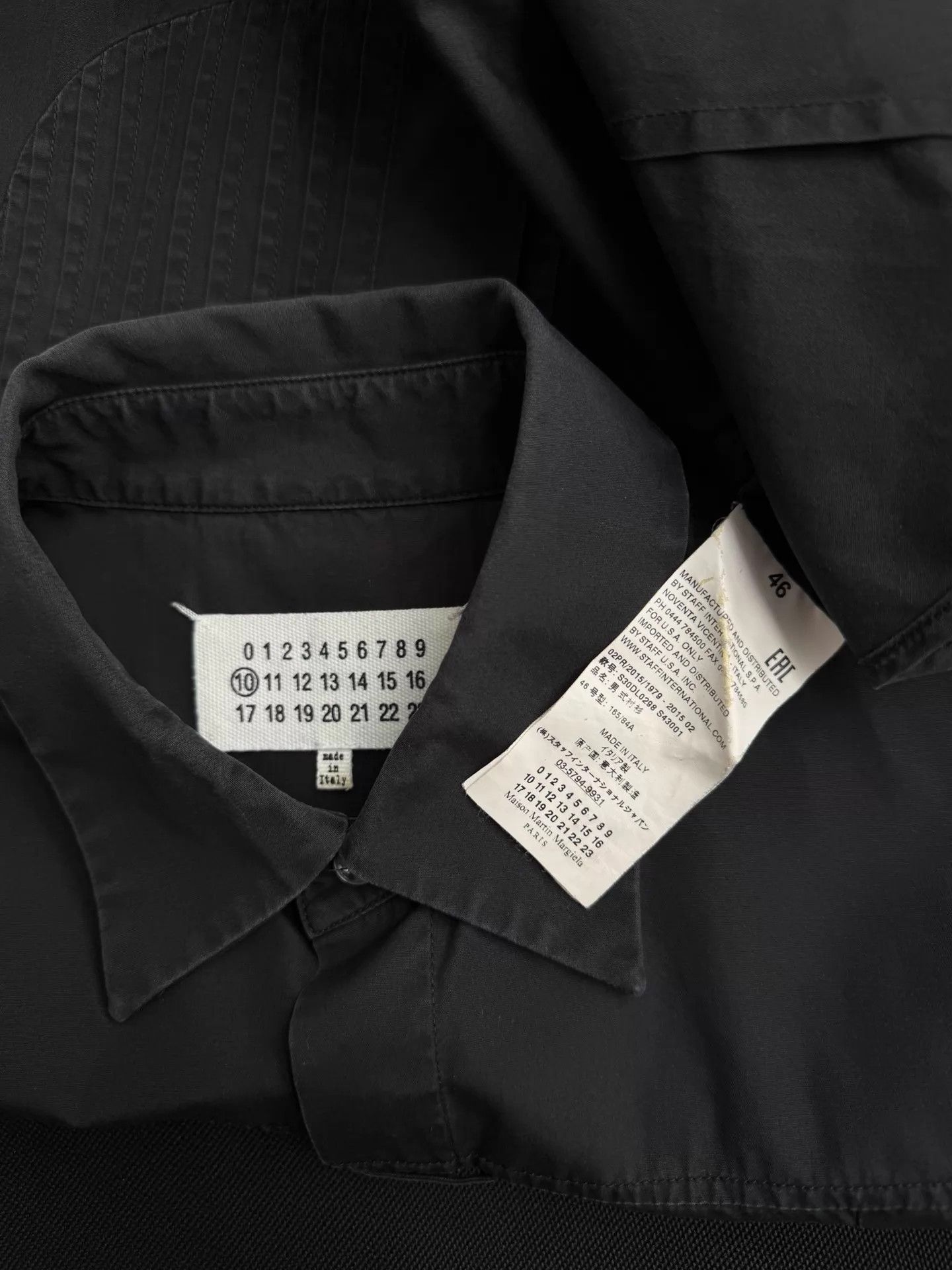 Maison Margiela Maison Martin Margiela A/W15 Back Accordion Pleated Shirt Size US S / EU 44-46 / 1 - 6 Thumbnail