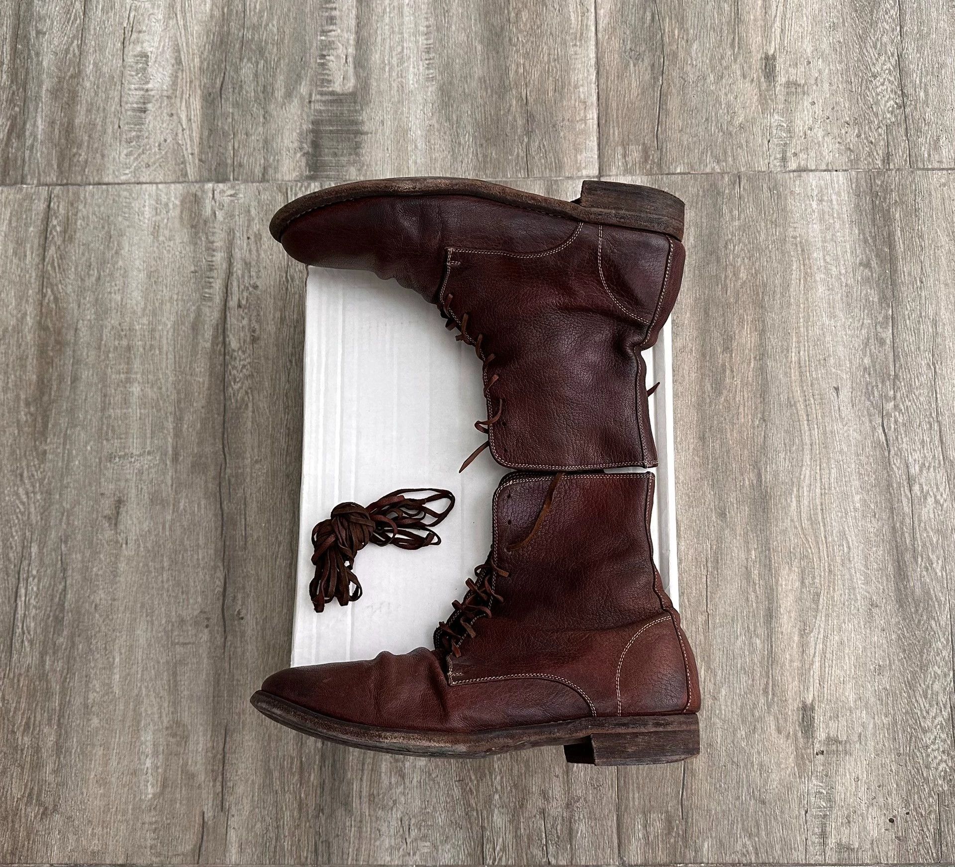 Guidi GUIDI 995 High Top GOATSKIN Boot Good 44 Size US 11 / EU 44 - 2 Thumbnail