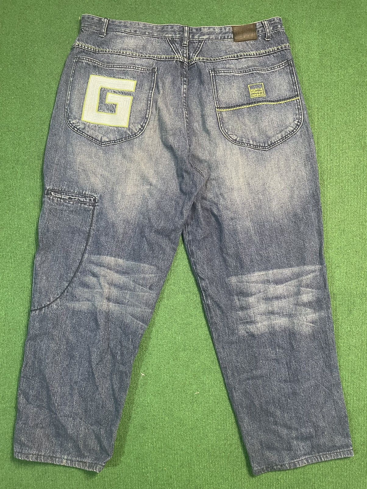 Marithe + Francois Girbaud Marithe Francois Girbaud Baggy Jeans Size US 40 / EU 56 - 3 Thumbnail