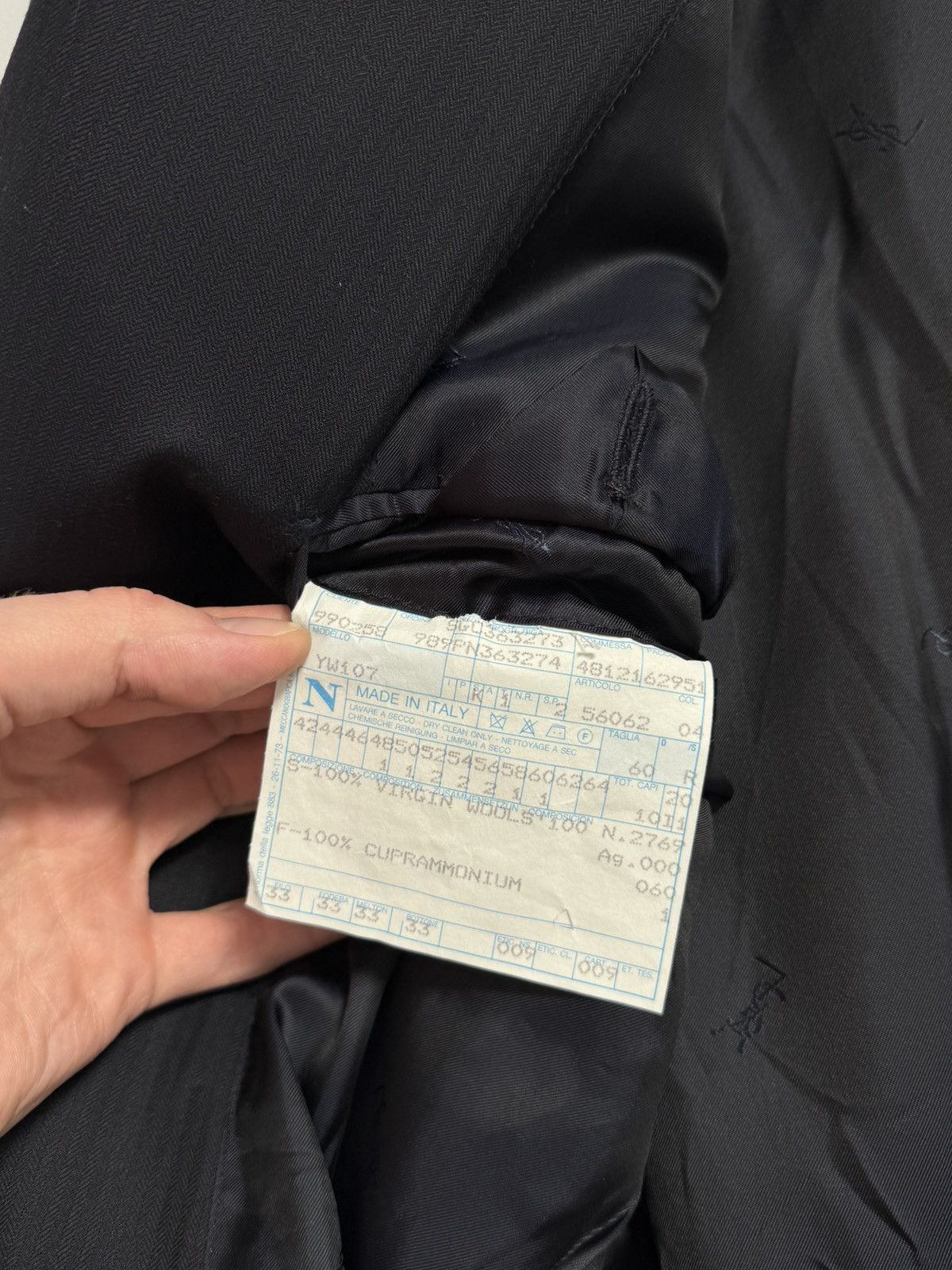 Yves Saint Laurent Yves Saint Laurent Blazer Pants Set 60R Vintage Size US XXL / EU 58 / 5 - 13 Thumbnail