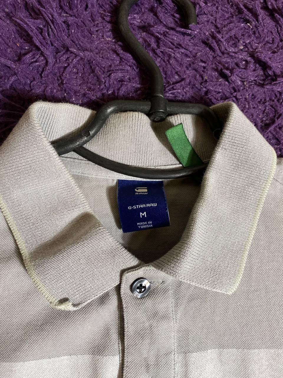 G-Star × Vintage G-​Star ​Raw ​Shirt ​Short ​Sleeve with G RUBBER STAMPED Size US M / EU 48-50 / 2 - 11 Thumbnail