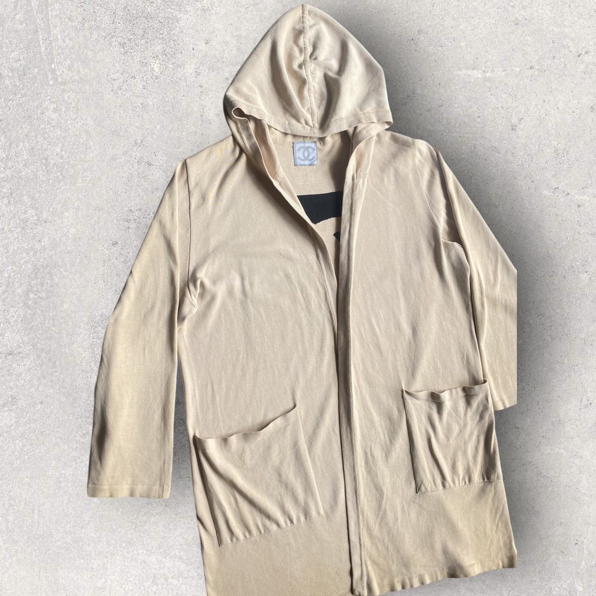 Chanel AW03 Chanel Sport CC Logo Hoodie Robe Size US L / EU 52-54 / 3 - 3 Thumbnail