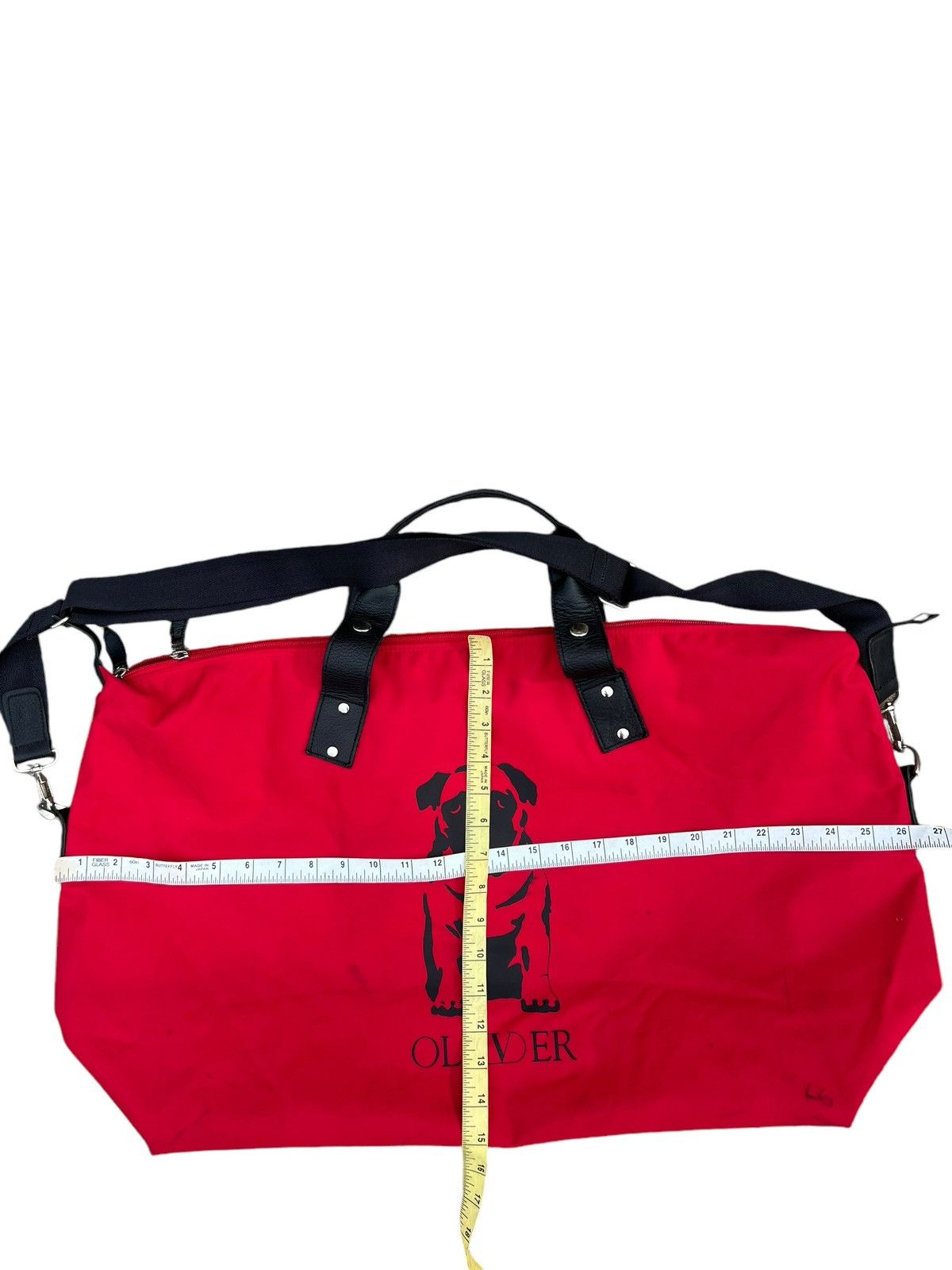 Valentino Vintage valentino Oliver Large Red Tote Bag Size ONE SIZE - 25 Thumbnail