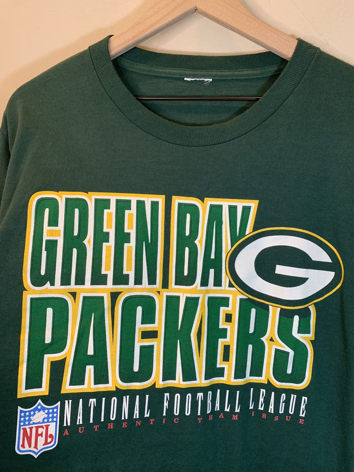 NFL × Starter × Vintage *RARE* Vintage 90’s Green Bay Packers NFL Starter T-Shirt Size US L / EU 52-54 / 3 - 3 Thumbnail