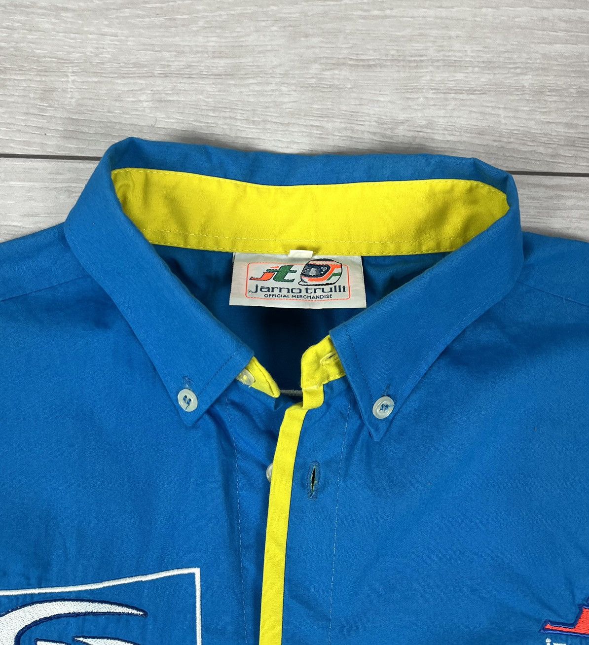 Formula 1 Renault Formula 1 Vintage Jarno Trulli Racing Team Shirt Size US L / EU 52-54 / 3 - 6 Thumbnail